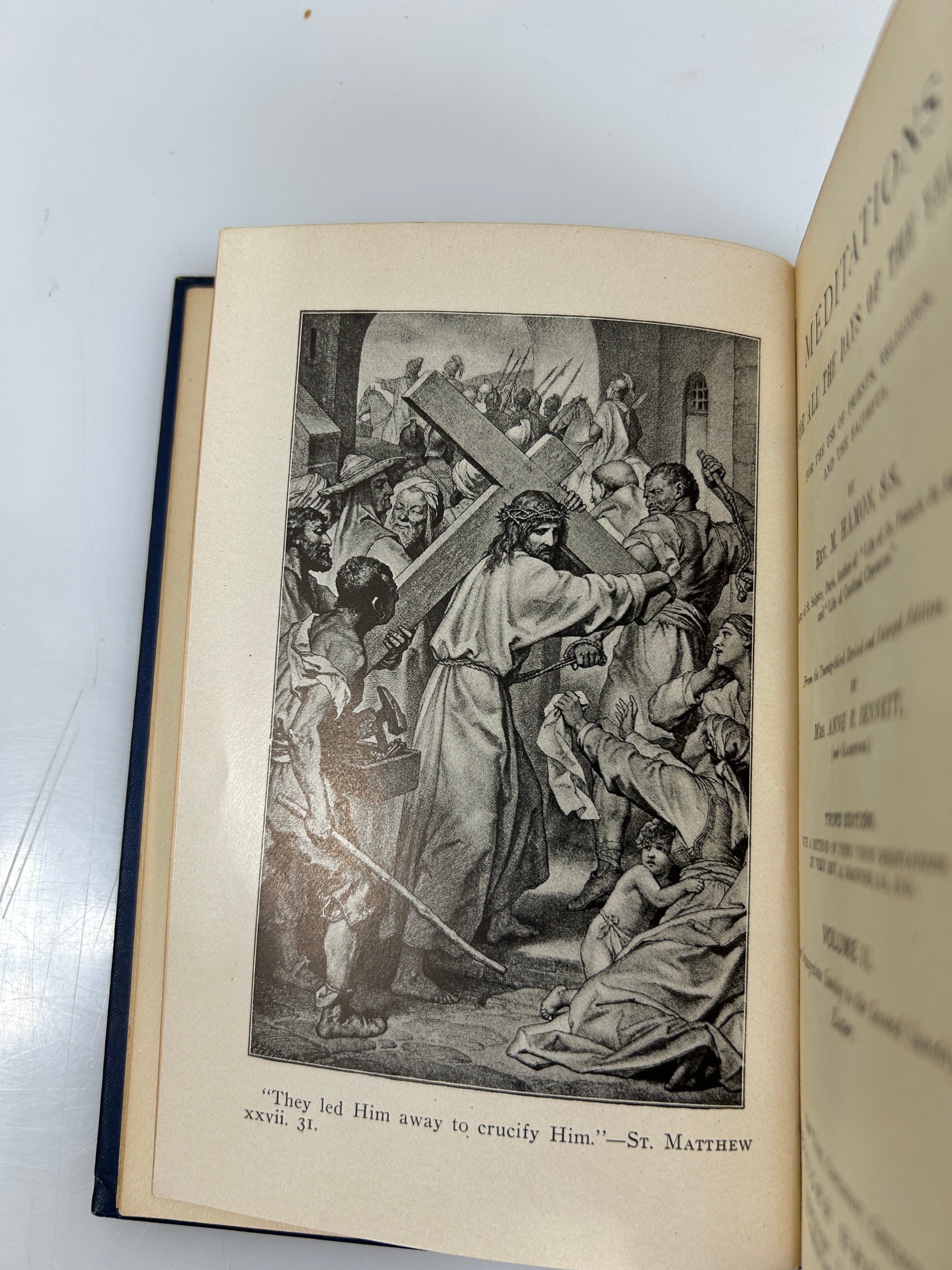 Hamon's Meditation Vol.II Septuagesima Sunday to 2nd Sunday After Easter HC 1894