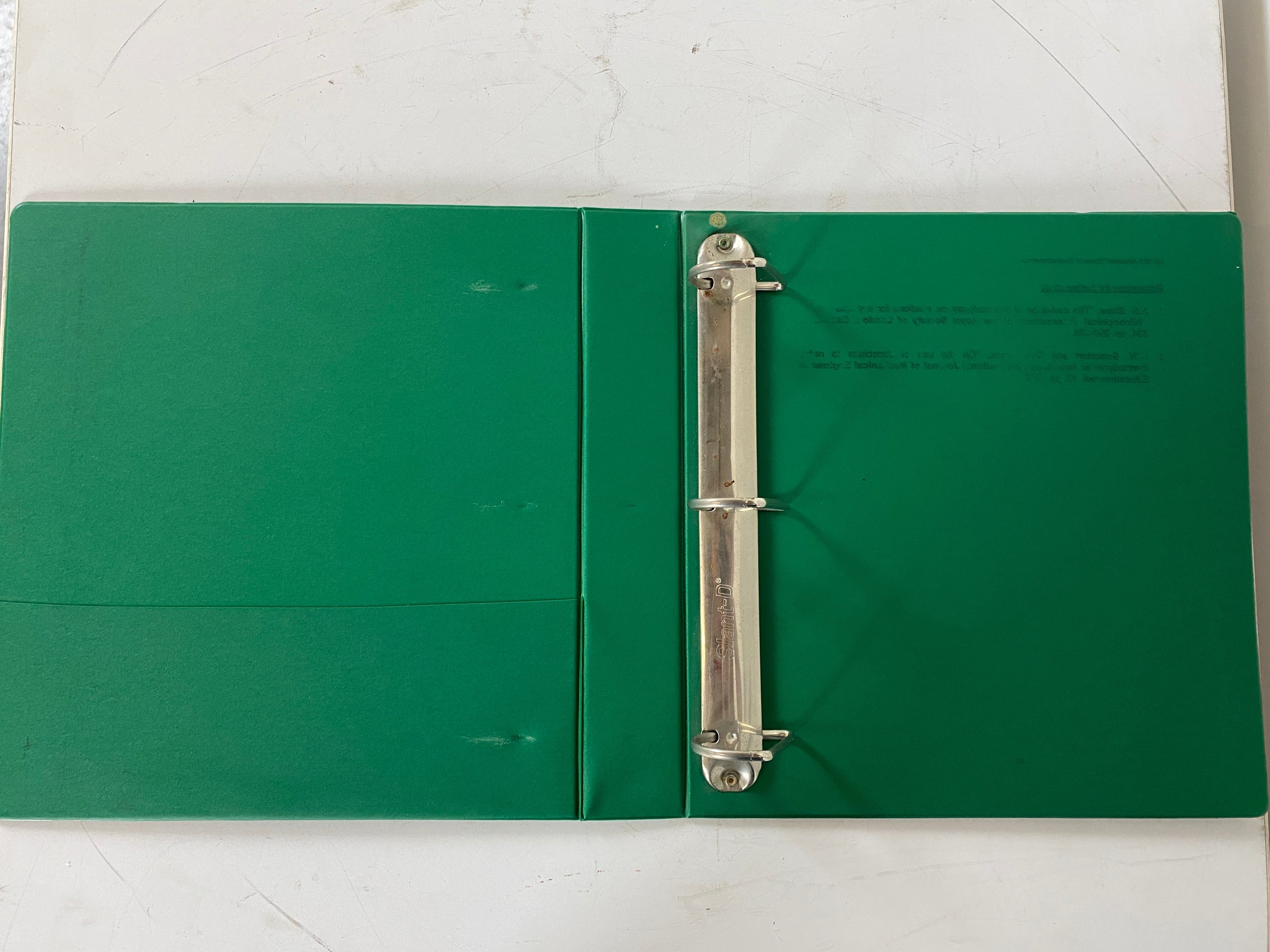 Slant-D MSU Green 3-Ring Binder