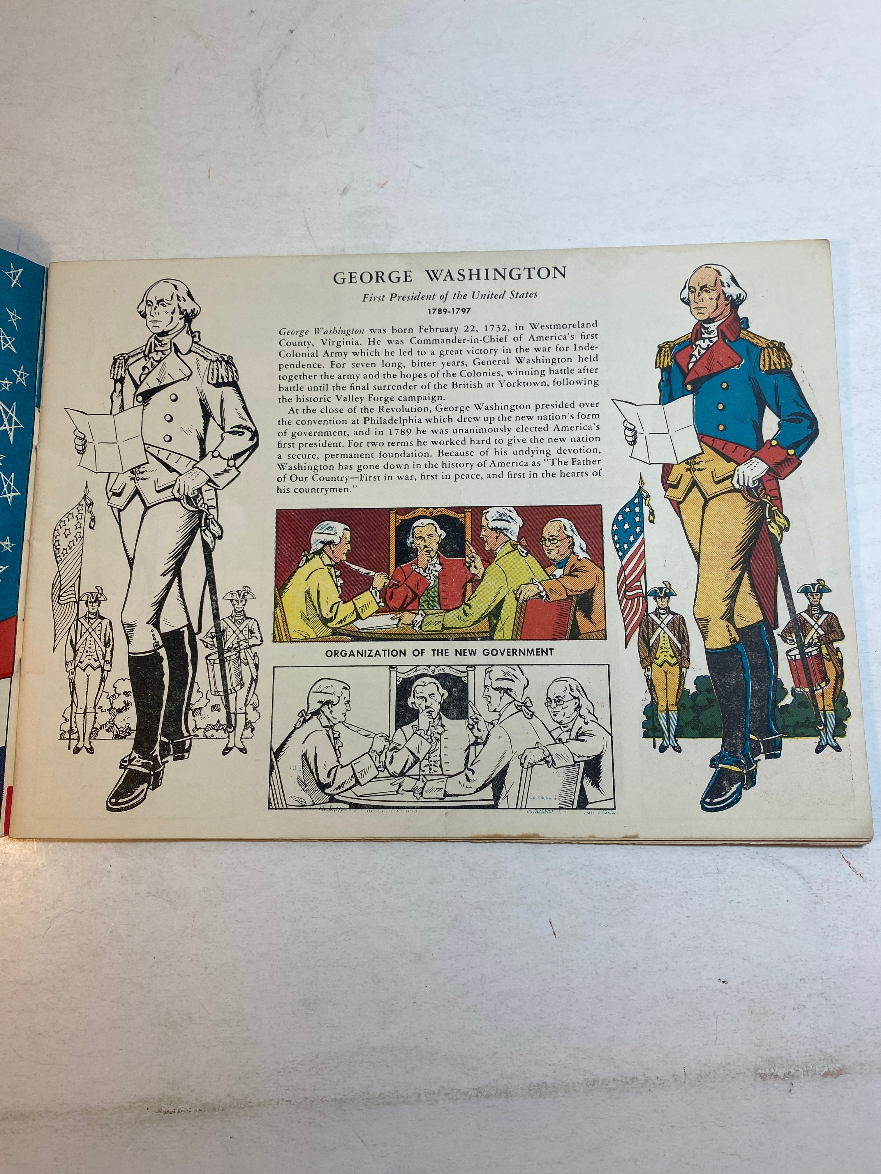Planter's Peanuts President Fact and Coloring Book