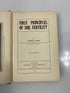 First Principles of Soil Fertility by Vivian Orange Judd Co 1908 HC