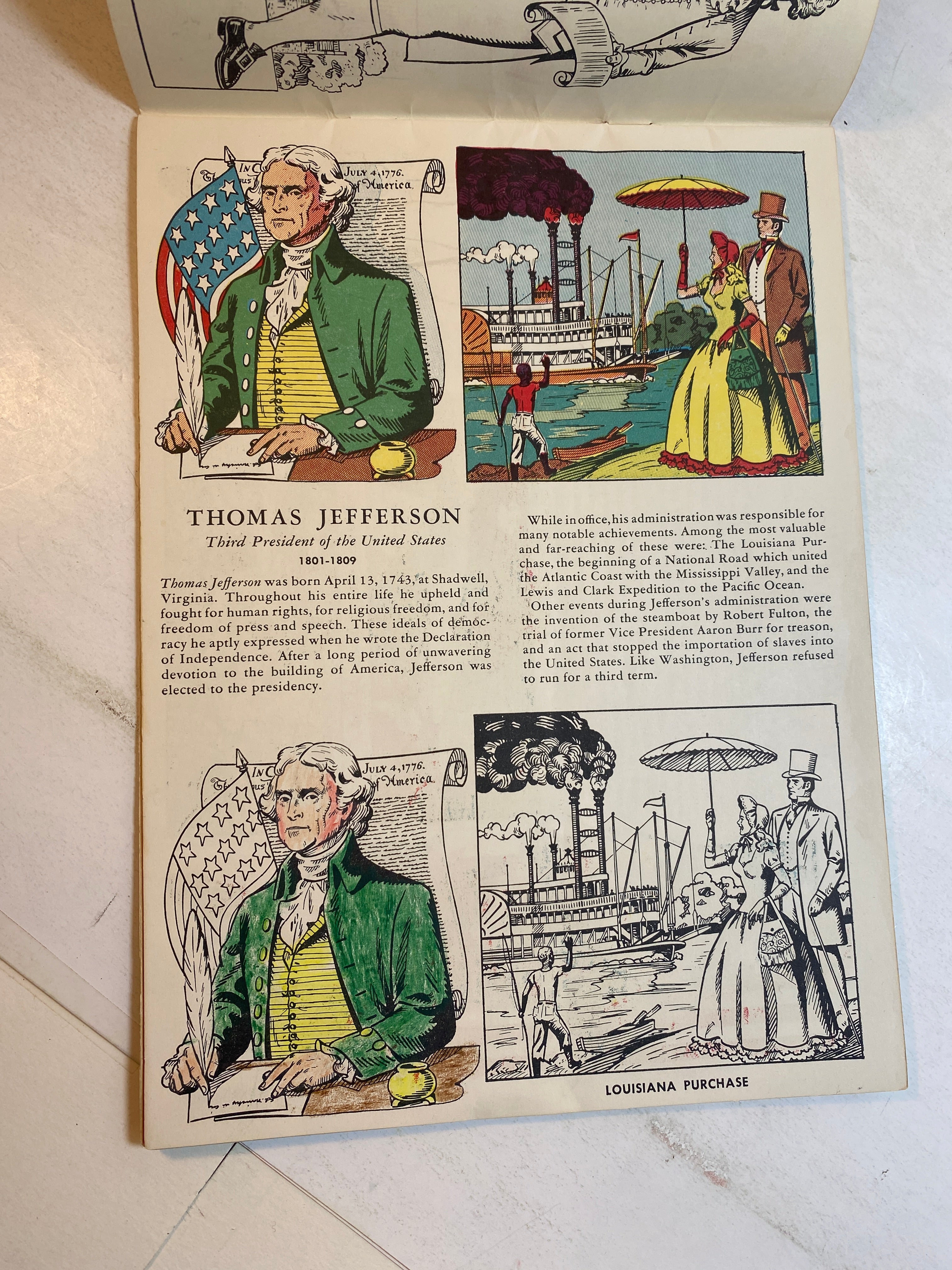 Planter's Peanuts President Fact and Coloring Book