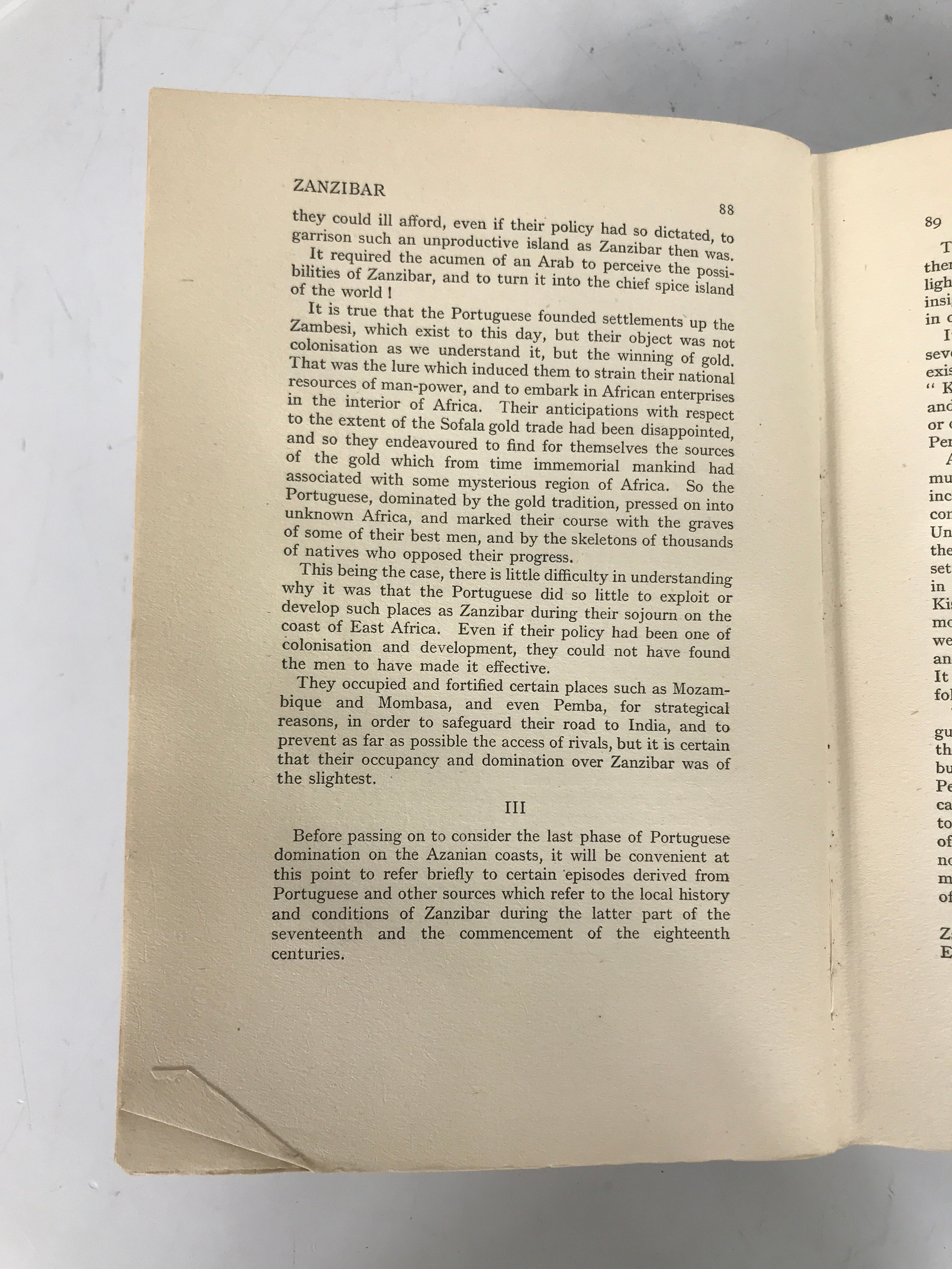 Zanzibar The Island Metropolis F.B. Pearce 1920 1st Ed Ex-Library