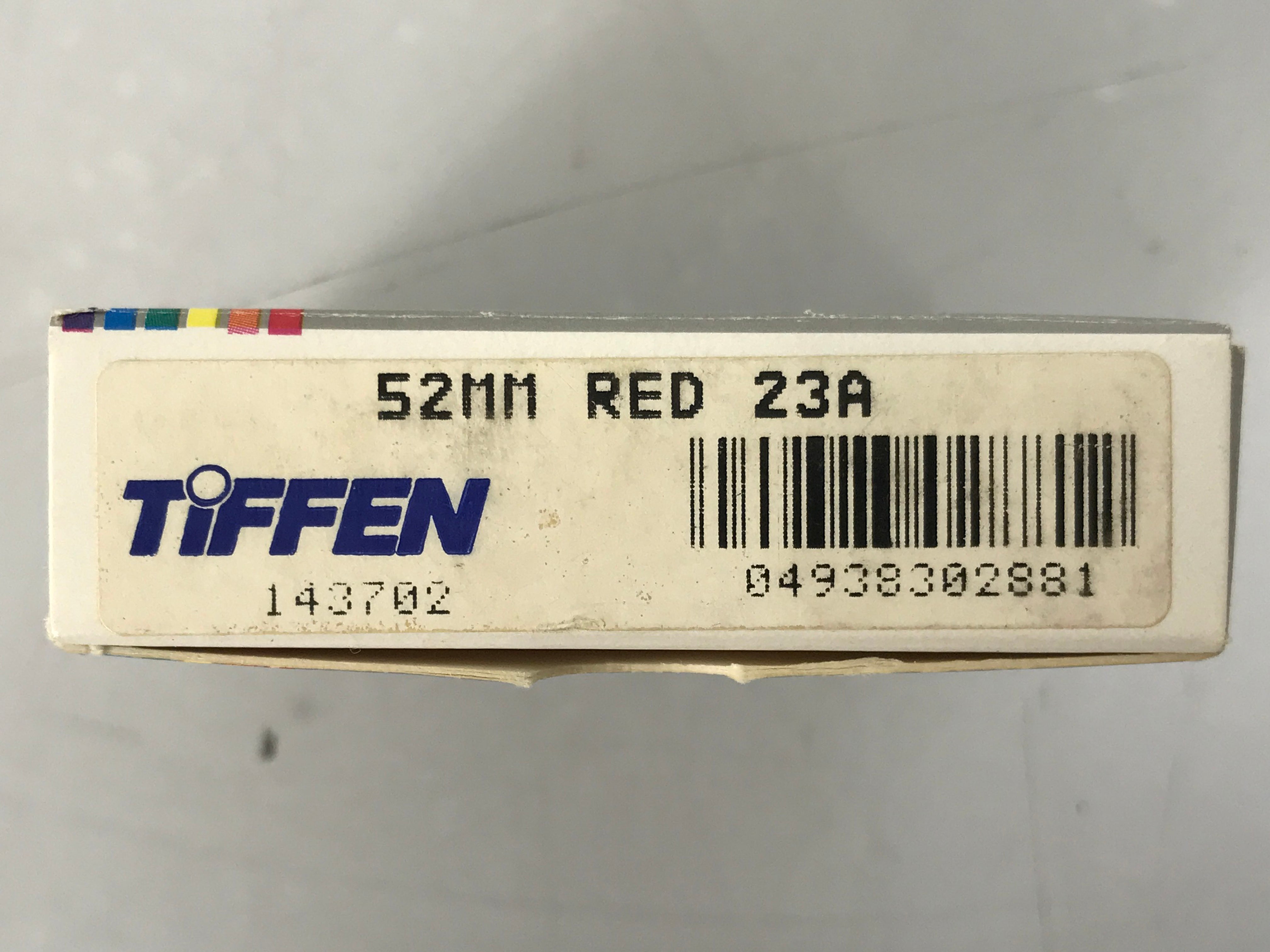 Tiffen 52mm Red 23A Filter
