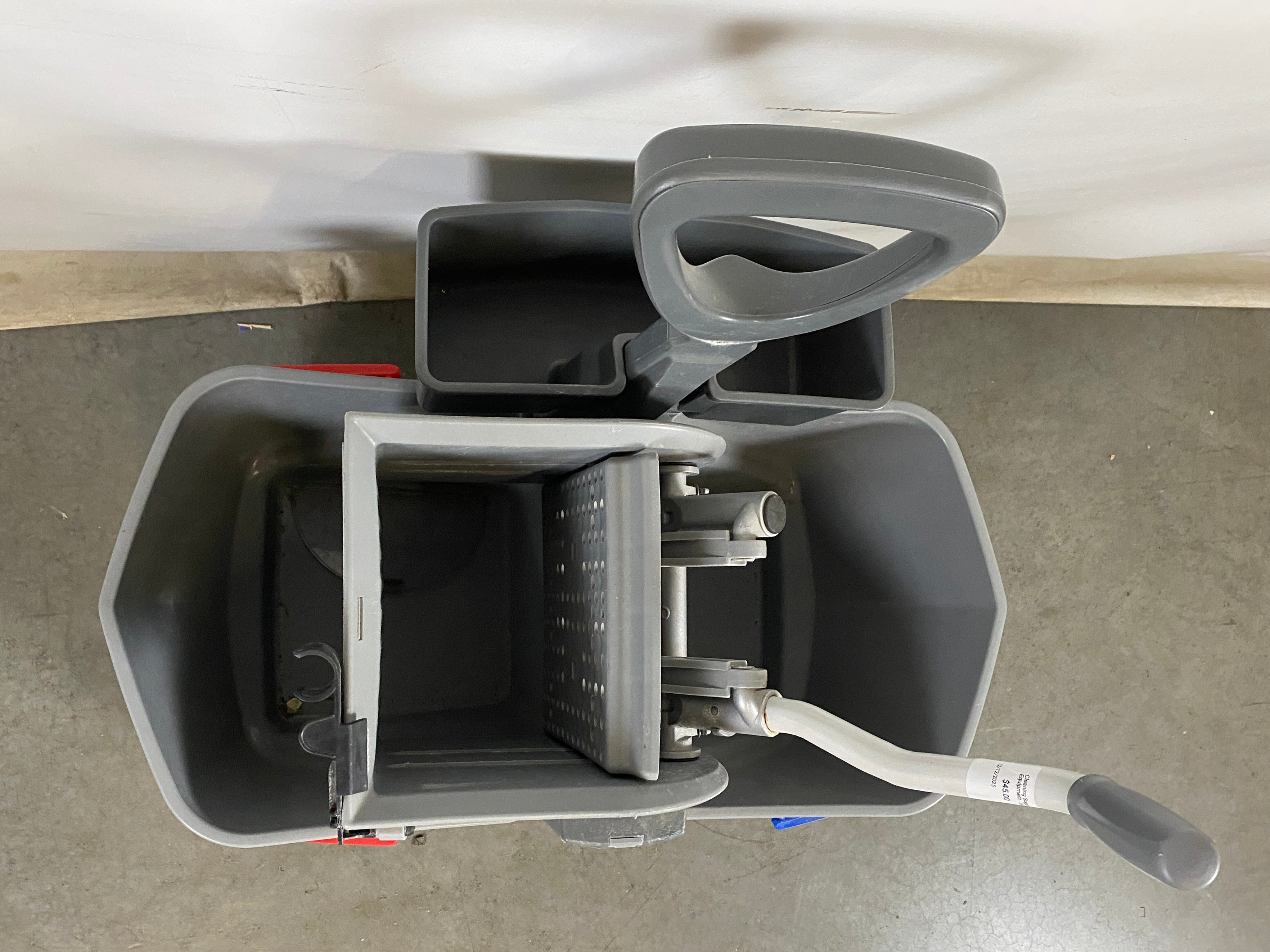 Filmop Grey Rolling Mop Bucket