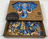 Unidragon Eternal Elephant King Size 299 Piece Figured Wooden Puzzle