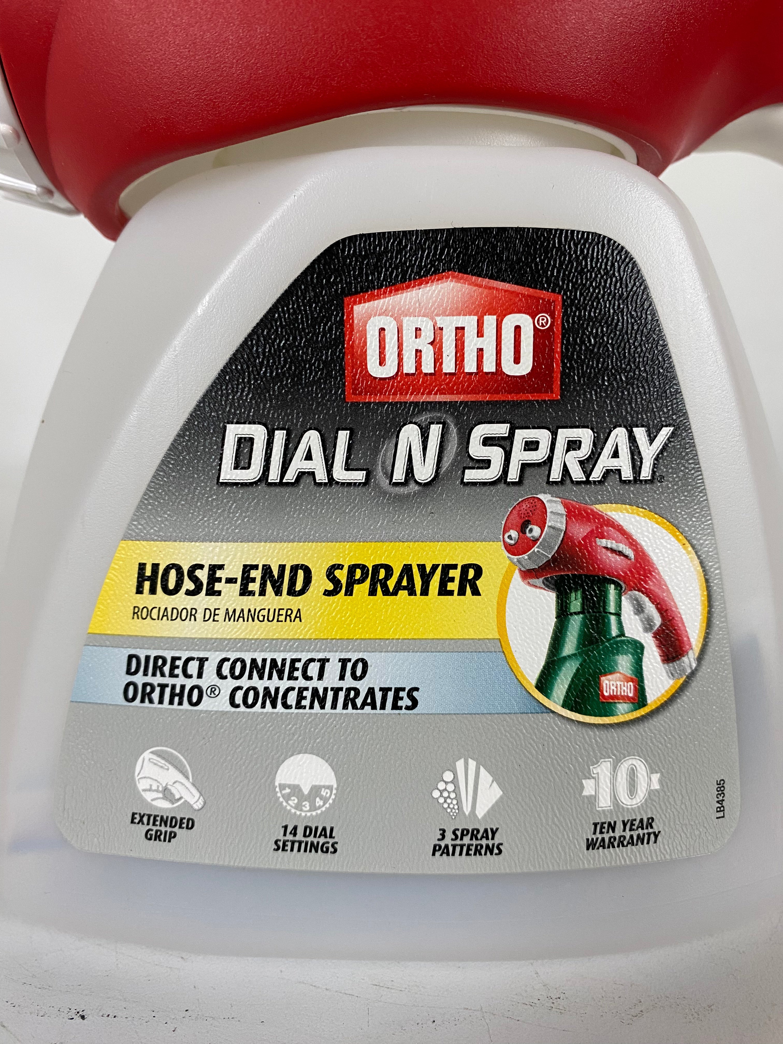 Ortho Dial N Spray Red Hose-end Sprayer