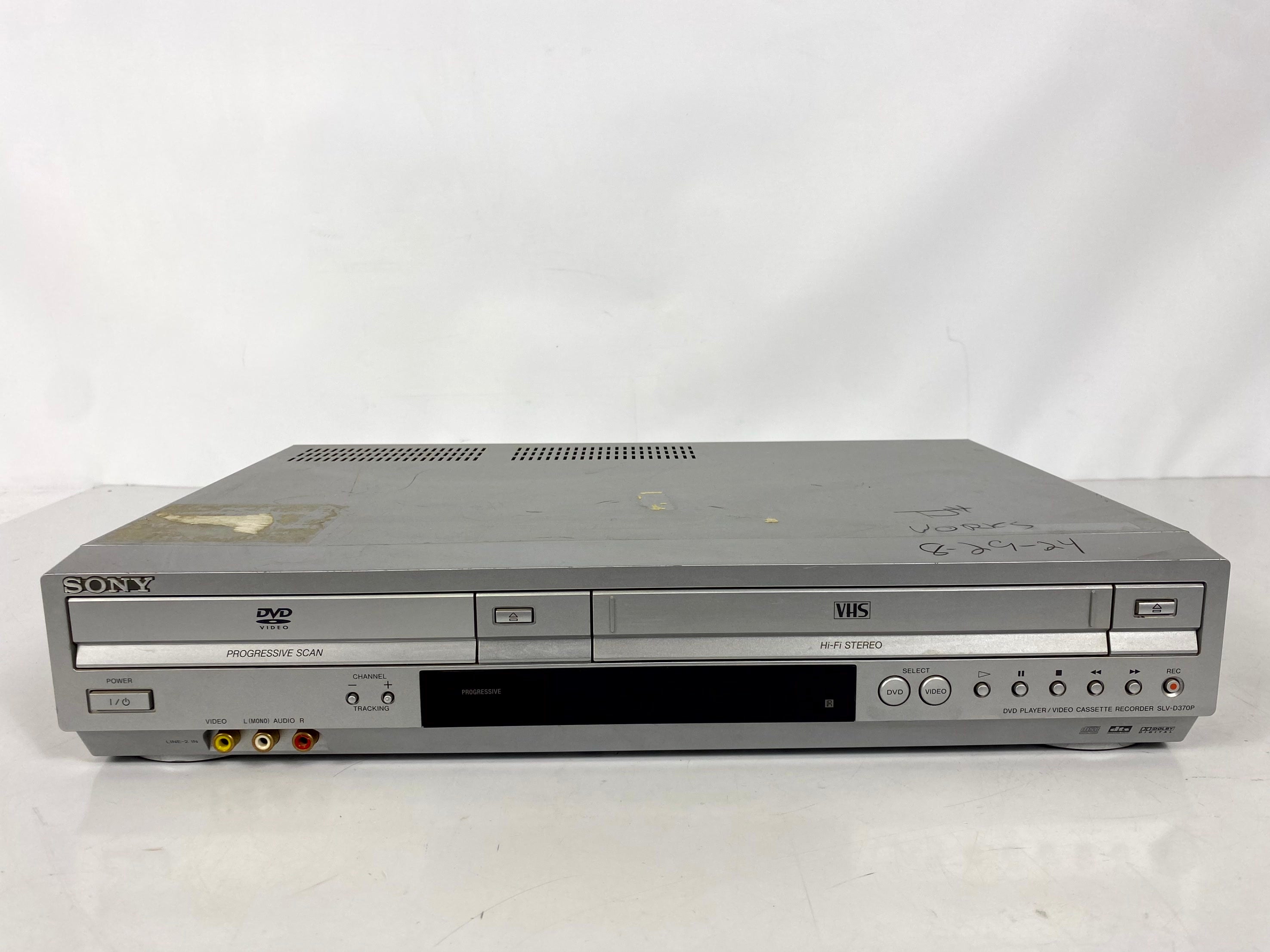 Sony SLV-D370P DVD/VCR Combo Player and Recorder