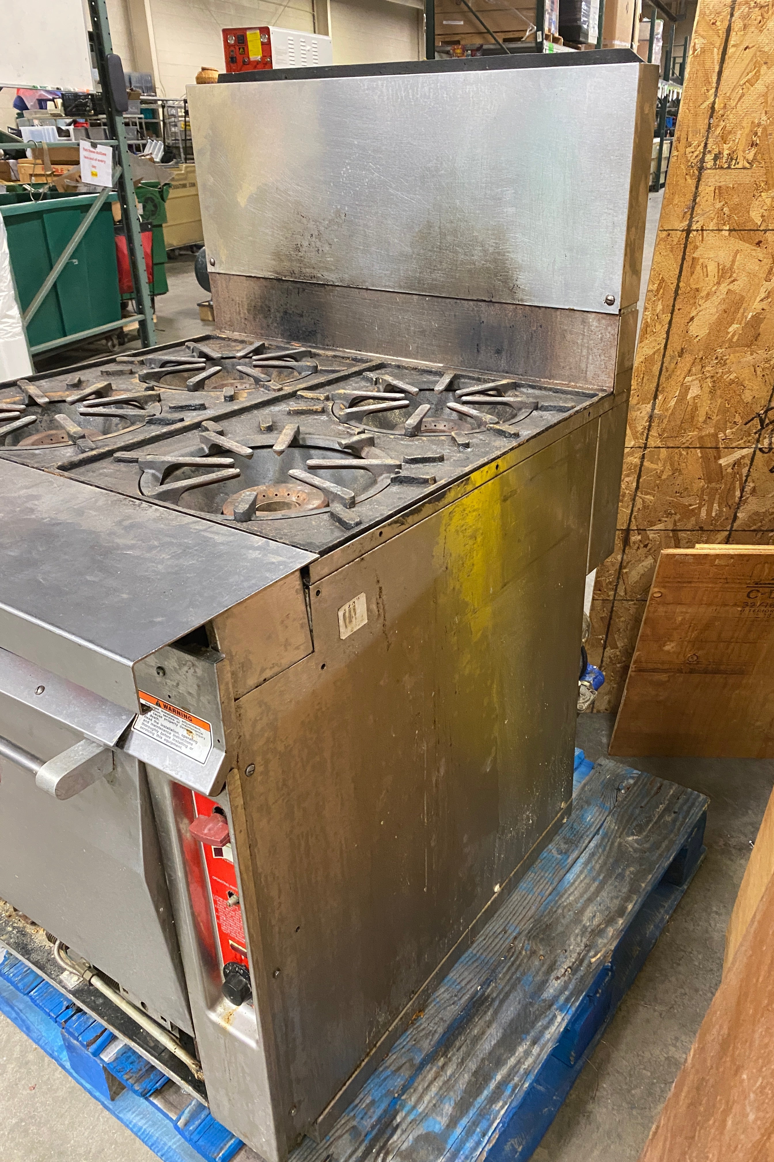 Vulcan Industrial Stove and Oven
