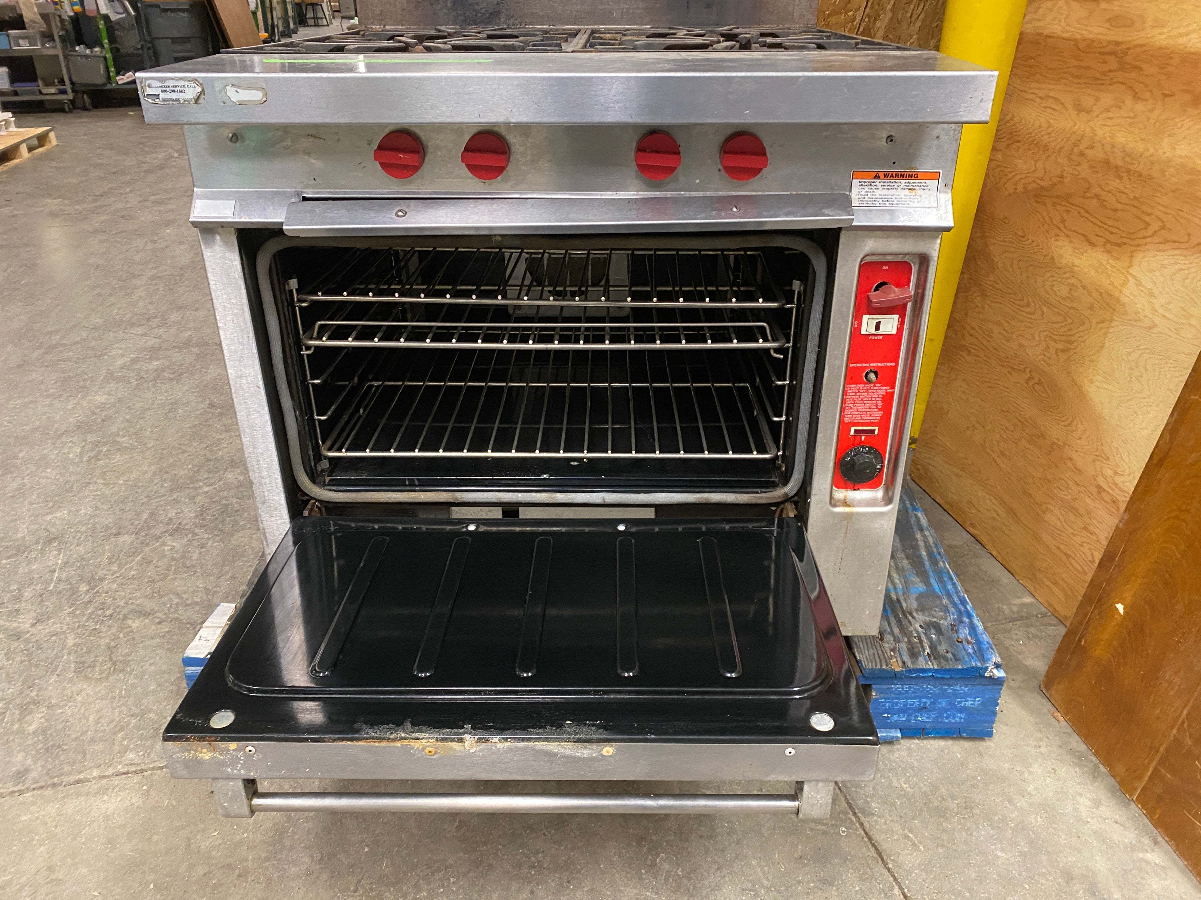 Vulcan Industrial Stove and Oven