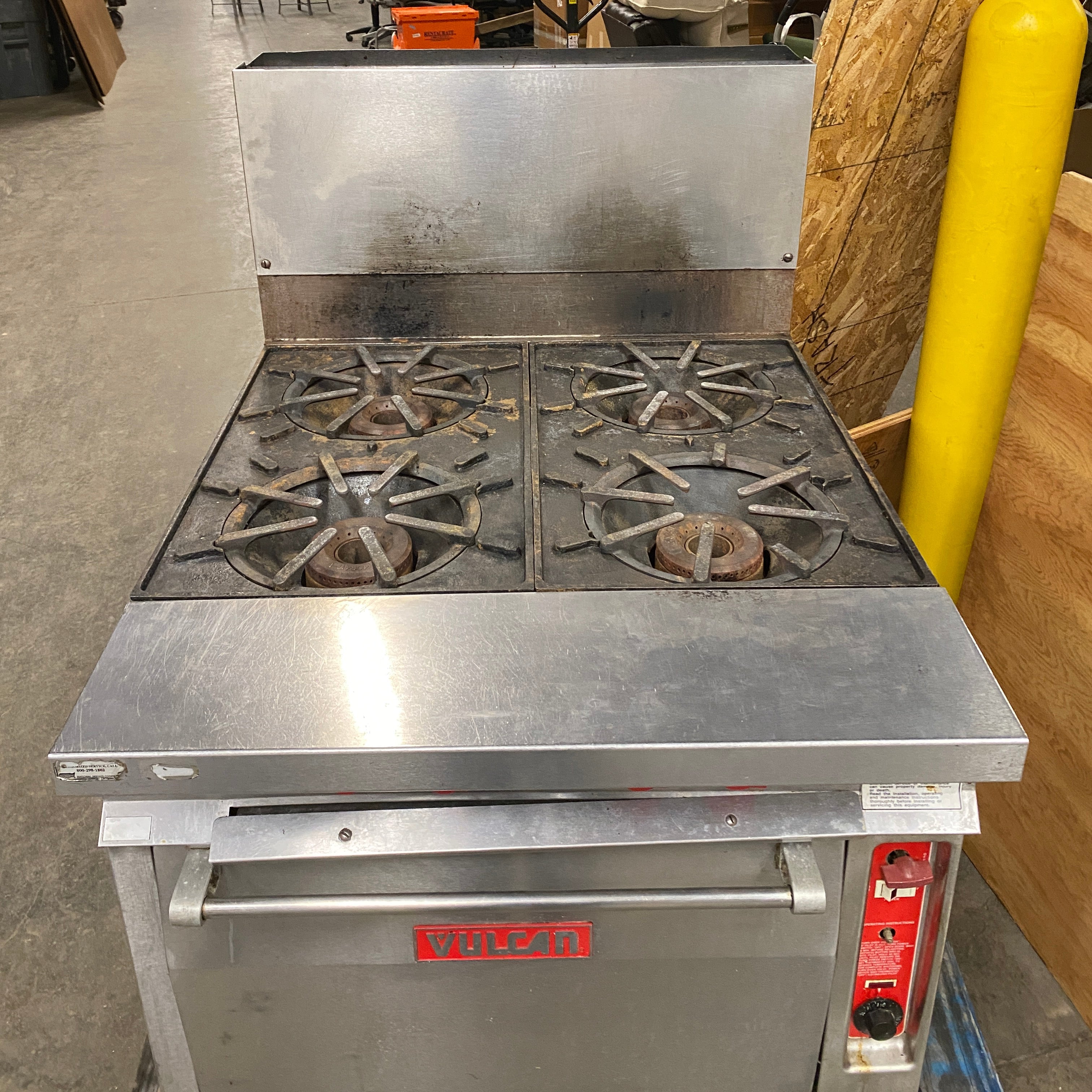 Vulcan Industrial Stove and Oven