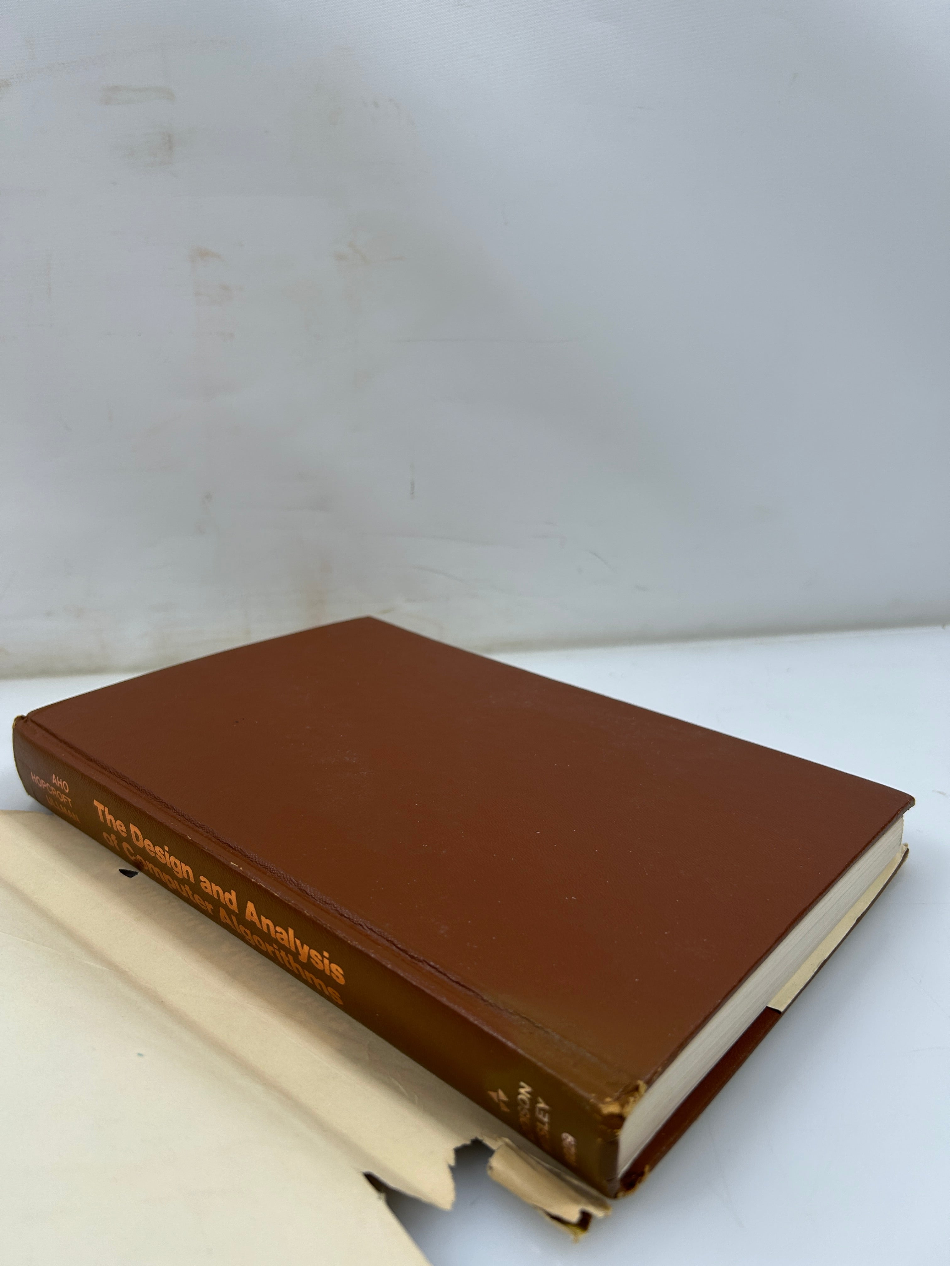 The Design and Analysis of Computer Algorithms by Aho/Hopcroft/Ullman HCDJ