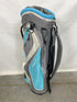 PowerBilt Golf 35" Adult Cart Bag Blue and Gray