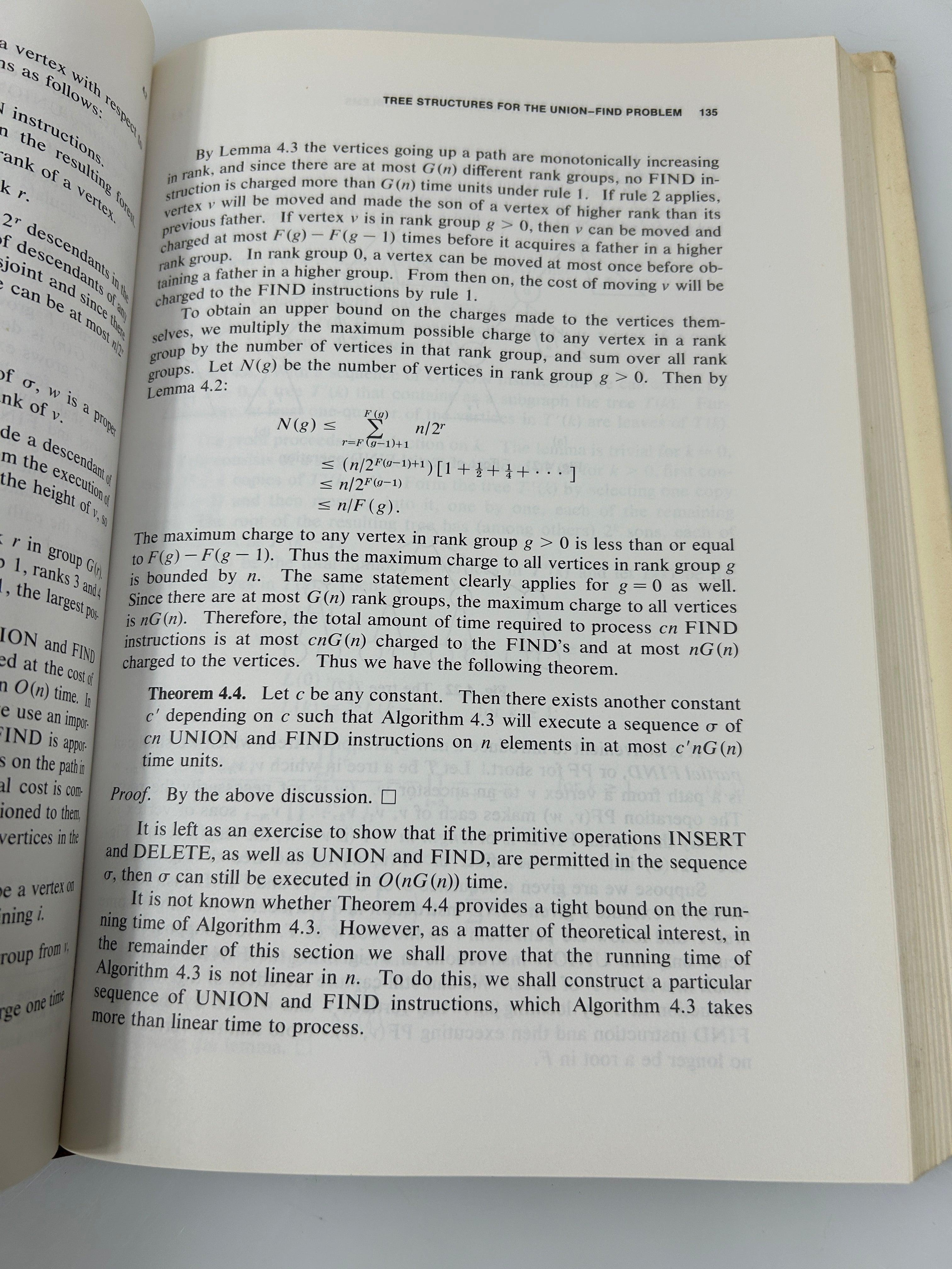 The Design and Analysis of Computer Algorithms by Aho/Hopcroft/Ullman HCDJ