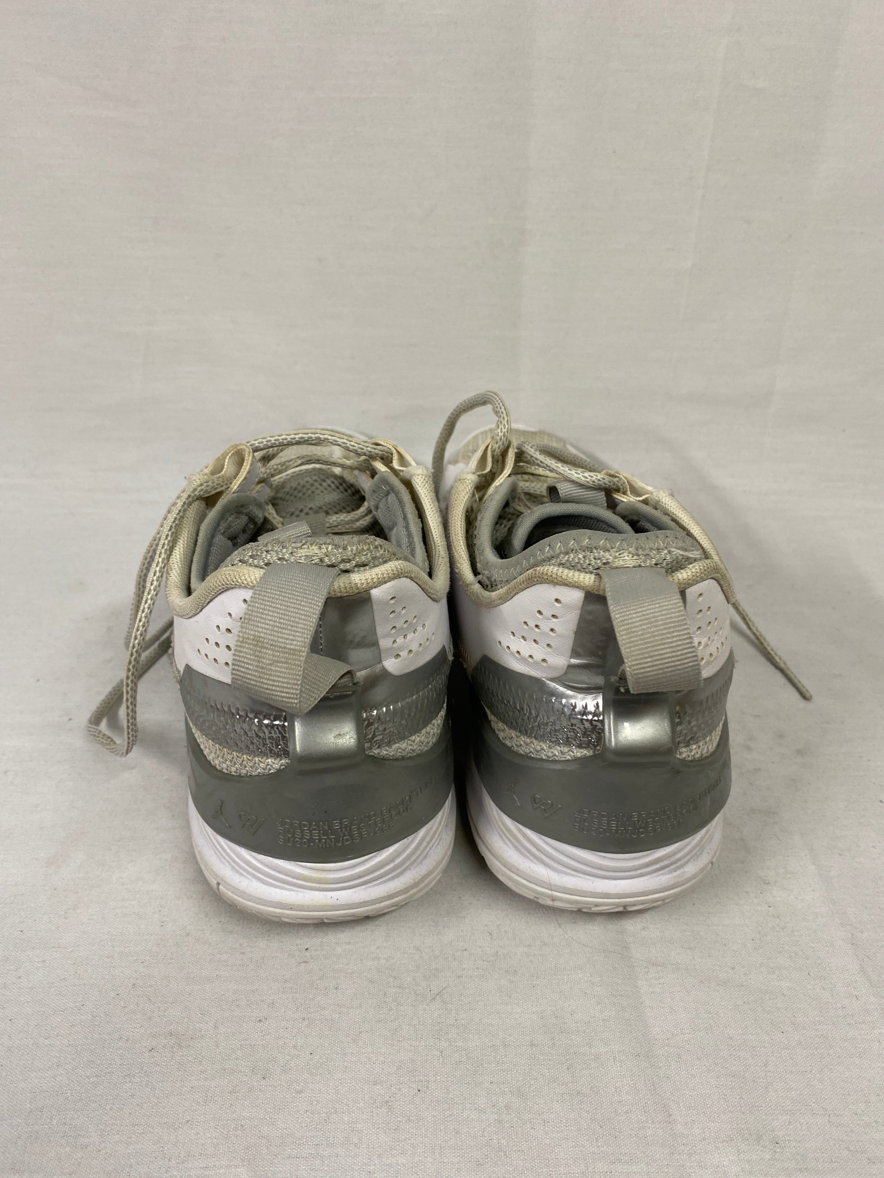 Nike Jordan Westbrook One Take White/Metallic Silver Men's Size 10