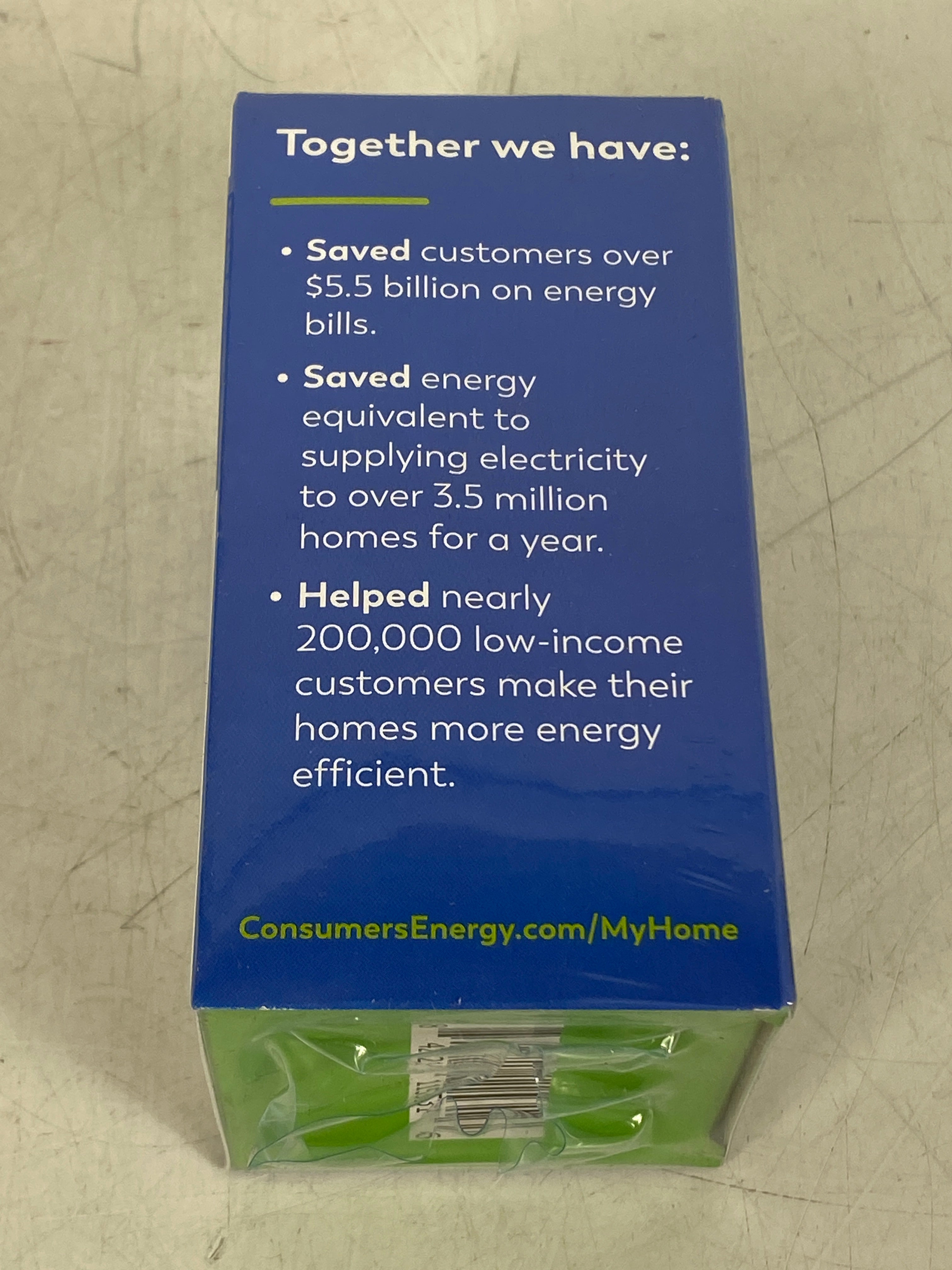 Consumers Energy Green 9 Watt LED Light Bulb