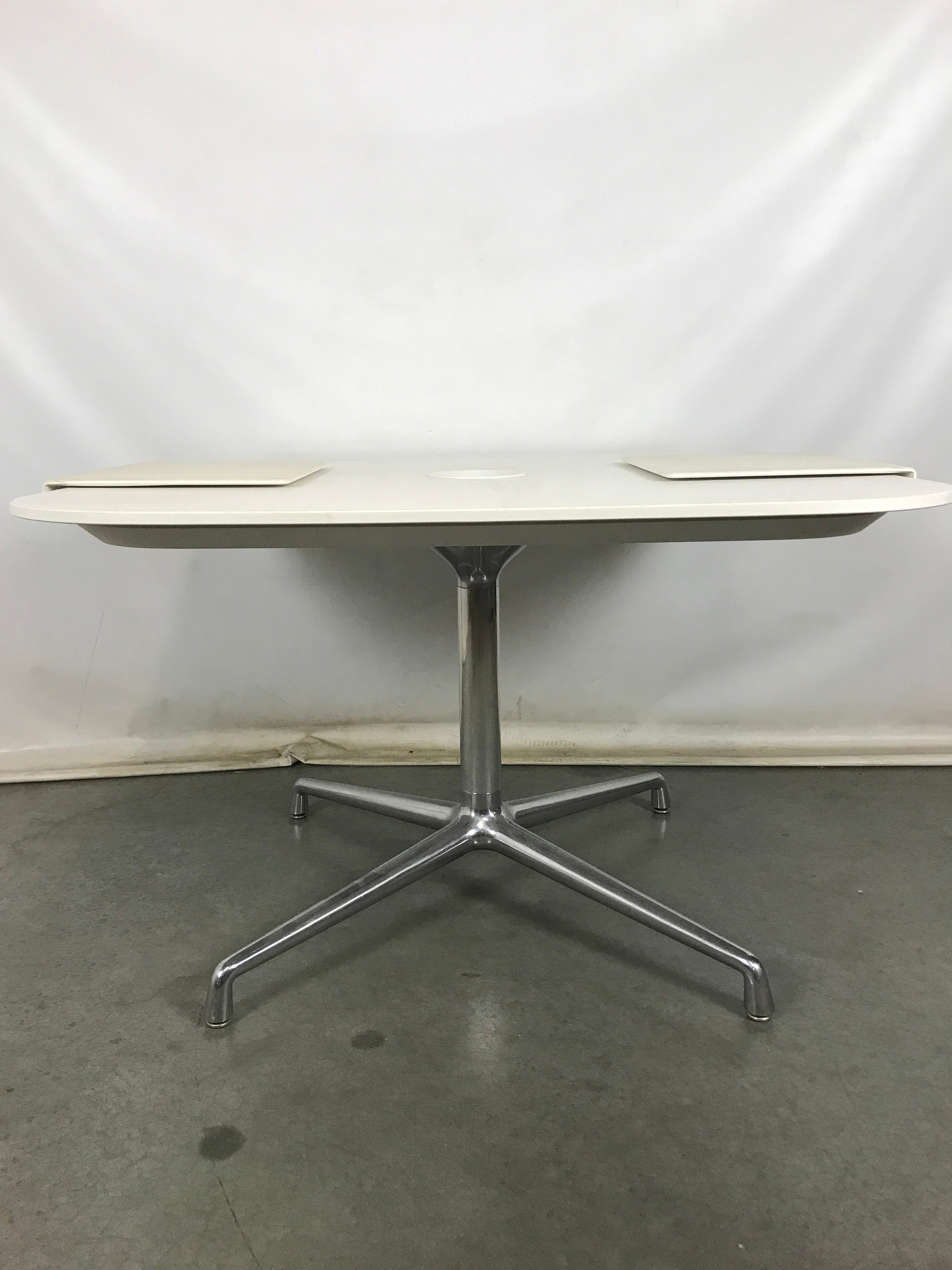 Coalesse White Extendable Table