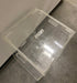 Clear Acrylic Storage Bin with Side Handles and Removable Lid