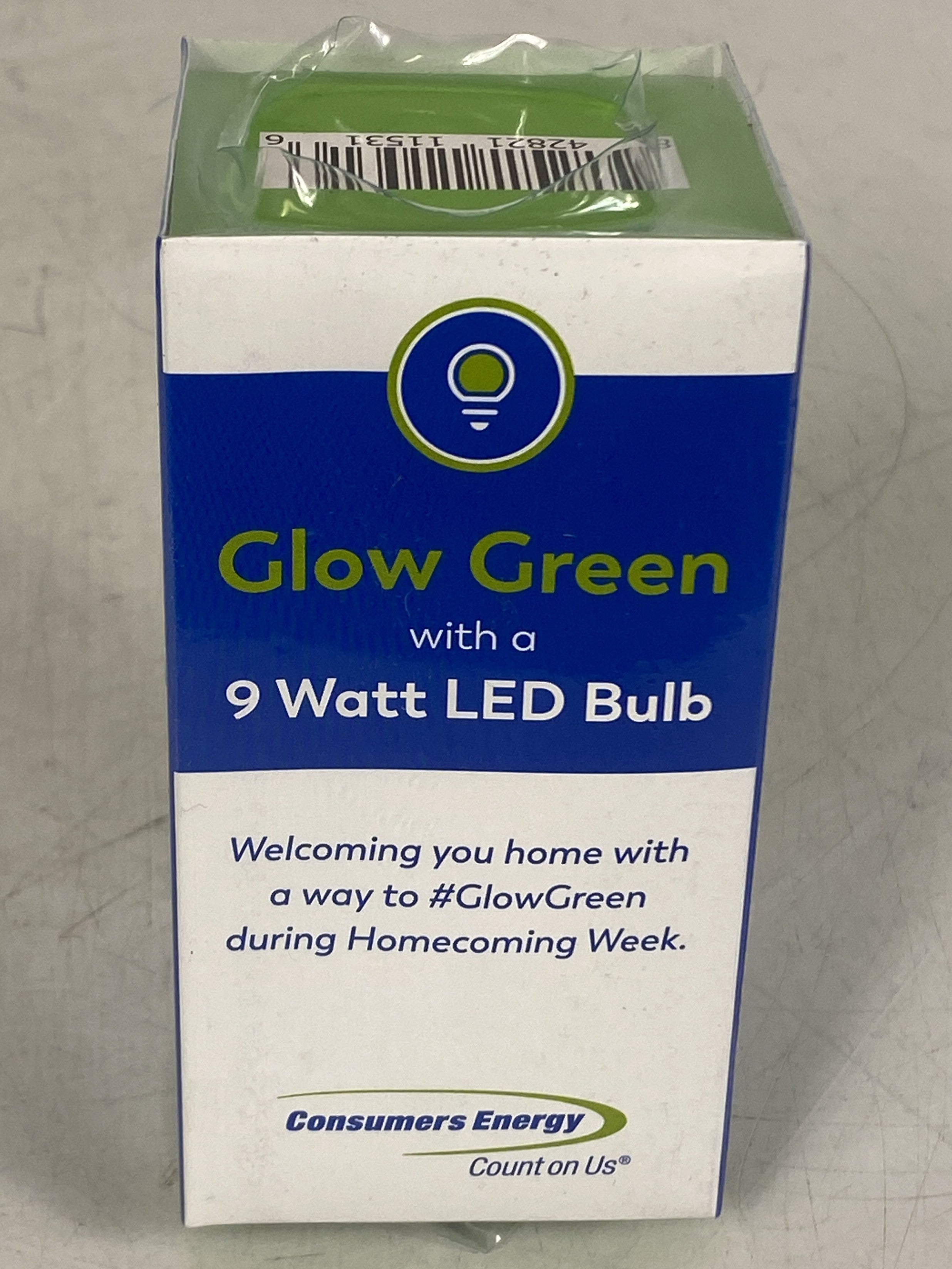 Consumers Energy Green 9 Watt LED Light Bulb