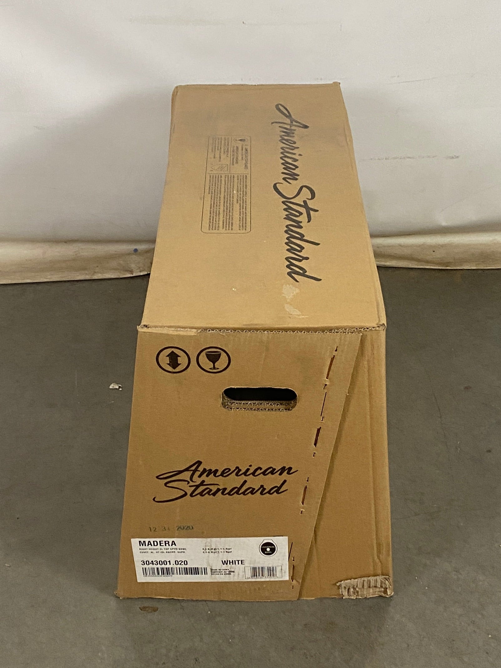 American Standard "Madera" White Toilet