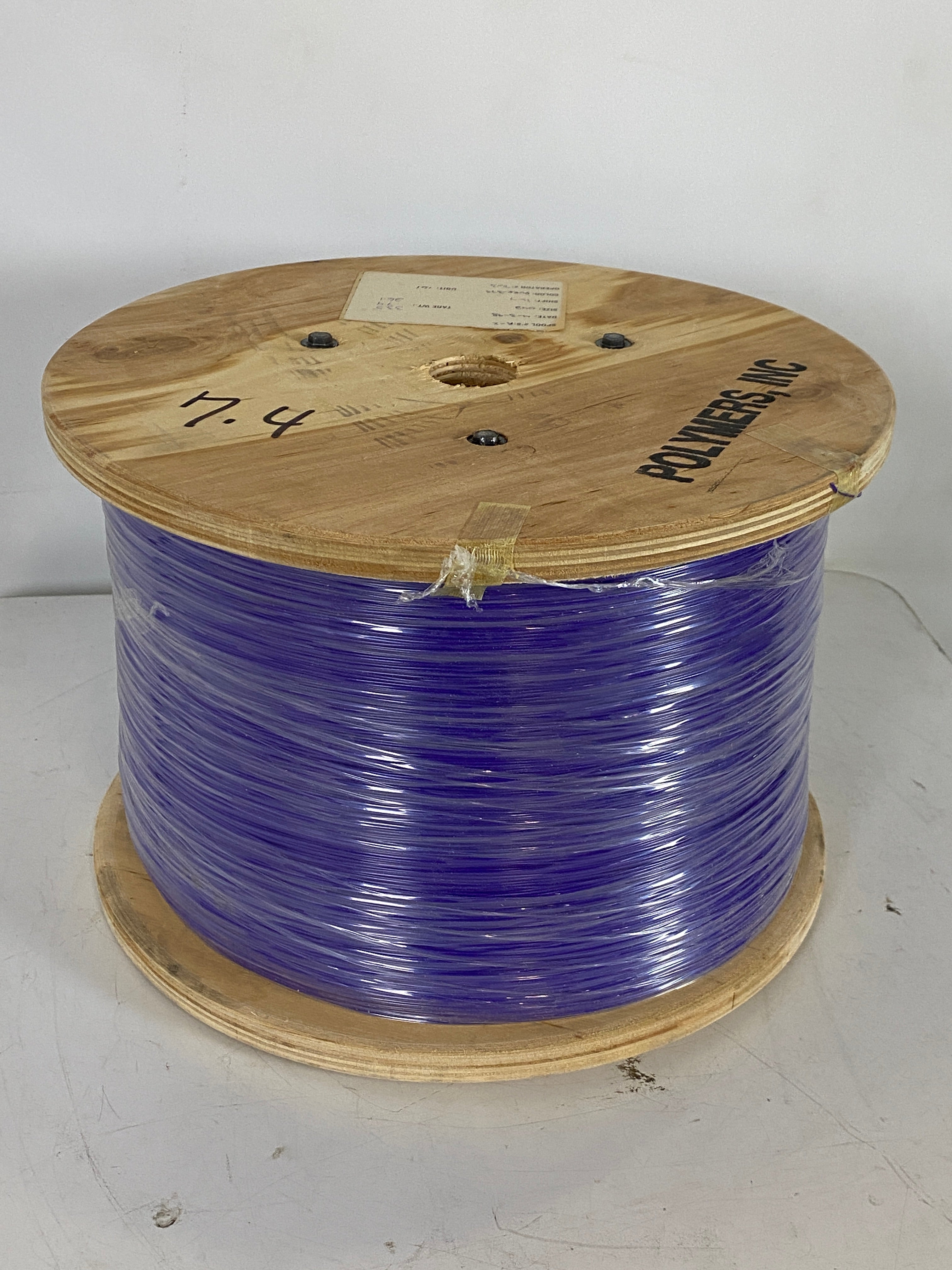 Polymer Inc. Spool of Purple Wytex Fiber