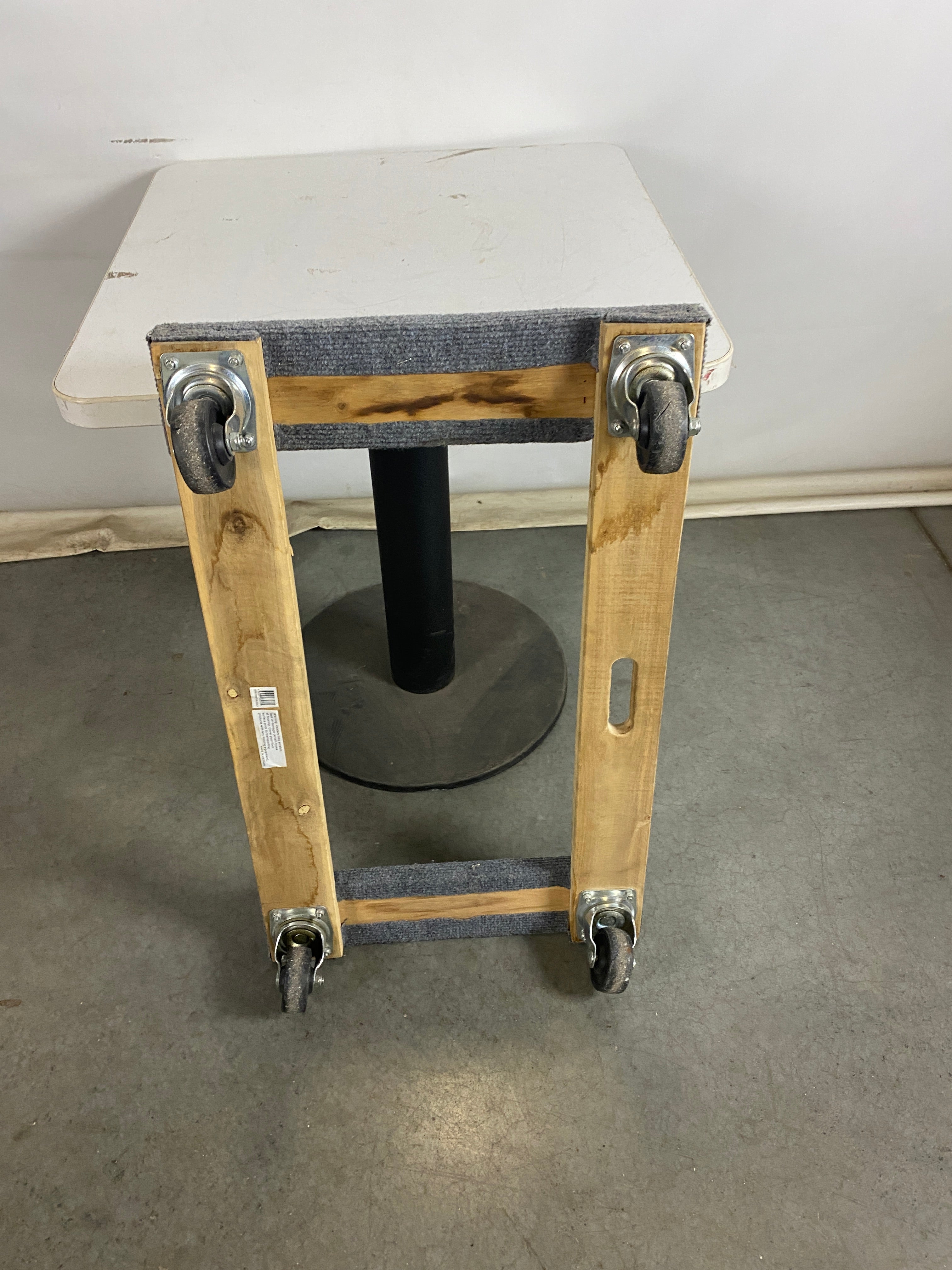 Milwaukee Wooden Padded Floor Dolly