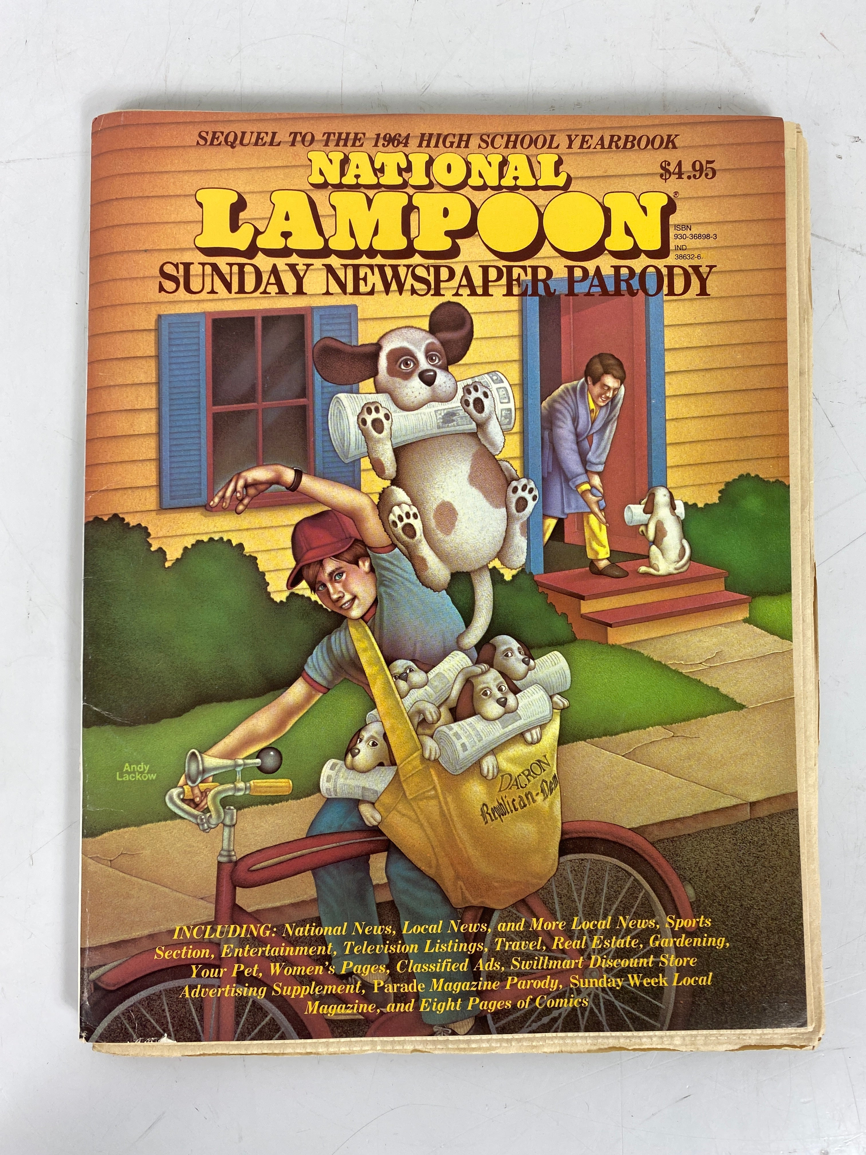 National Lampoon Sunday Newspaper Parody 1978