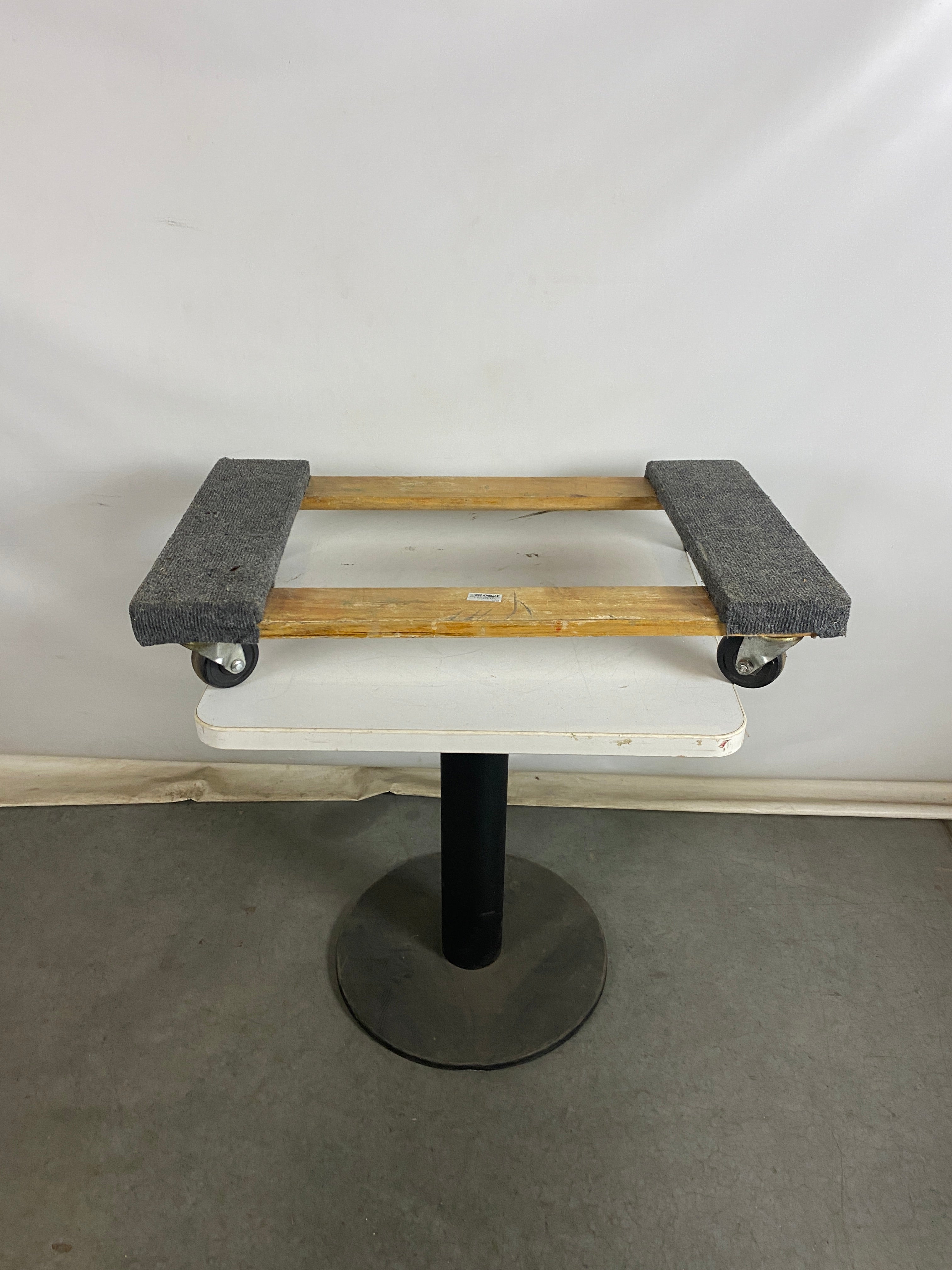 Global Wooden Padded Floor Dolly