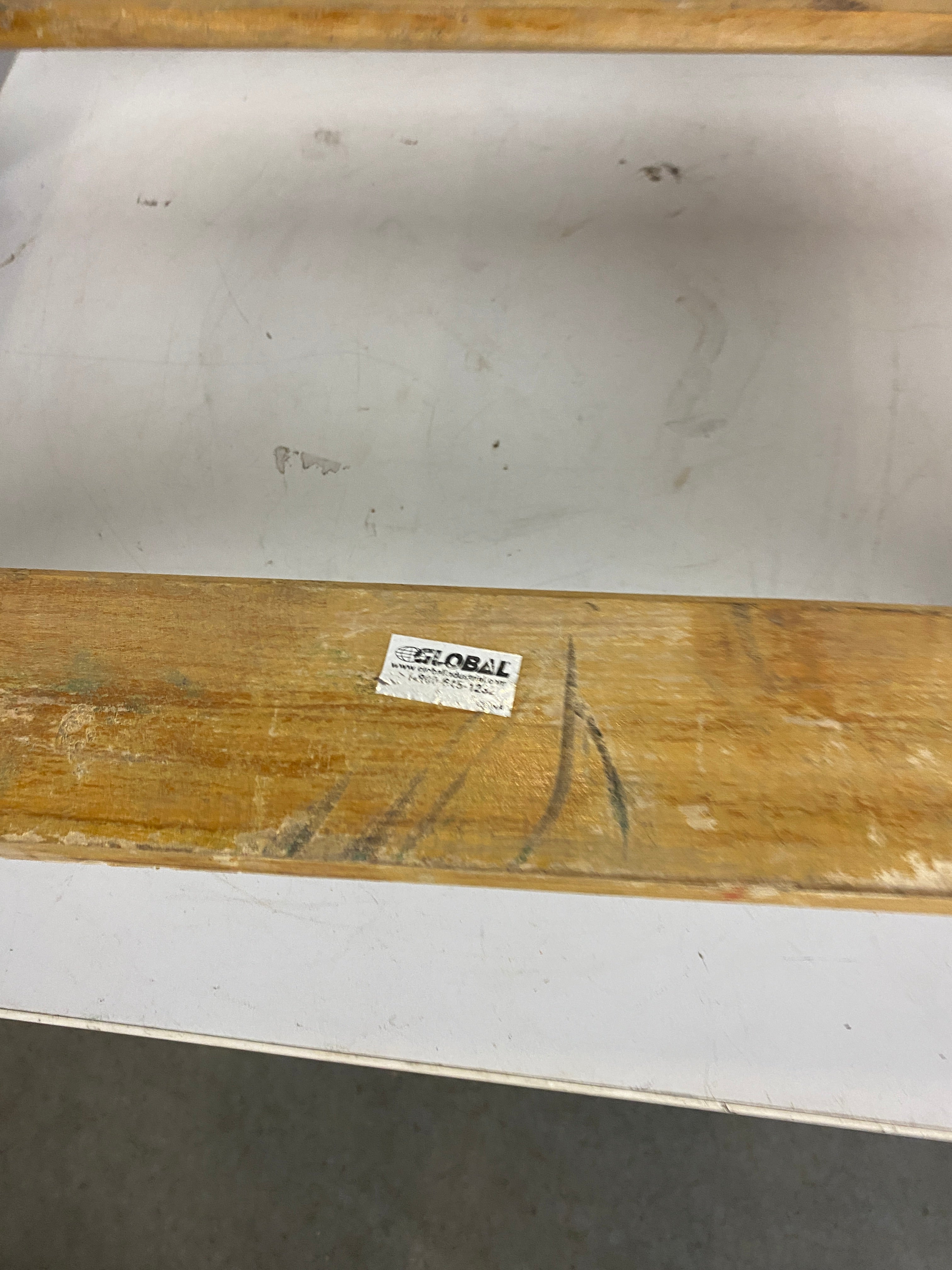 Global Wooden Padded Floor Dolly