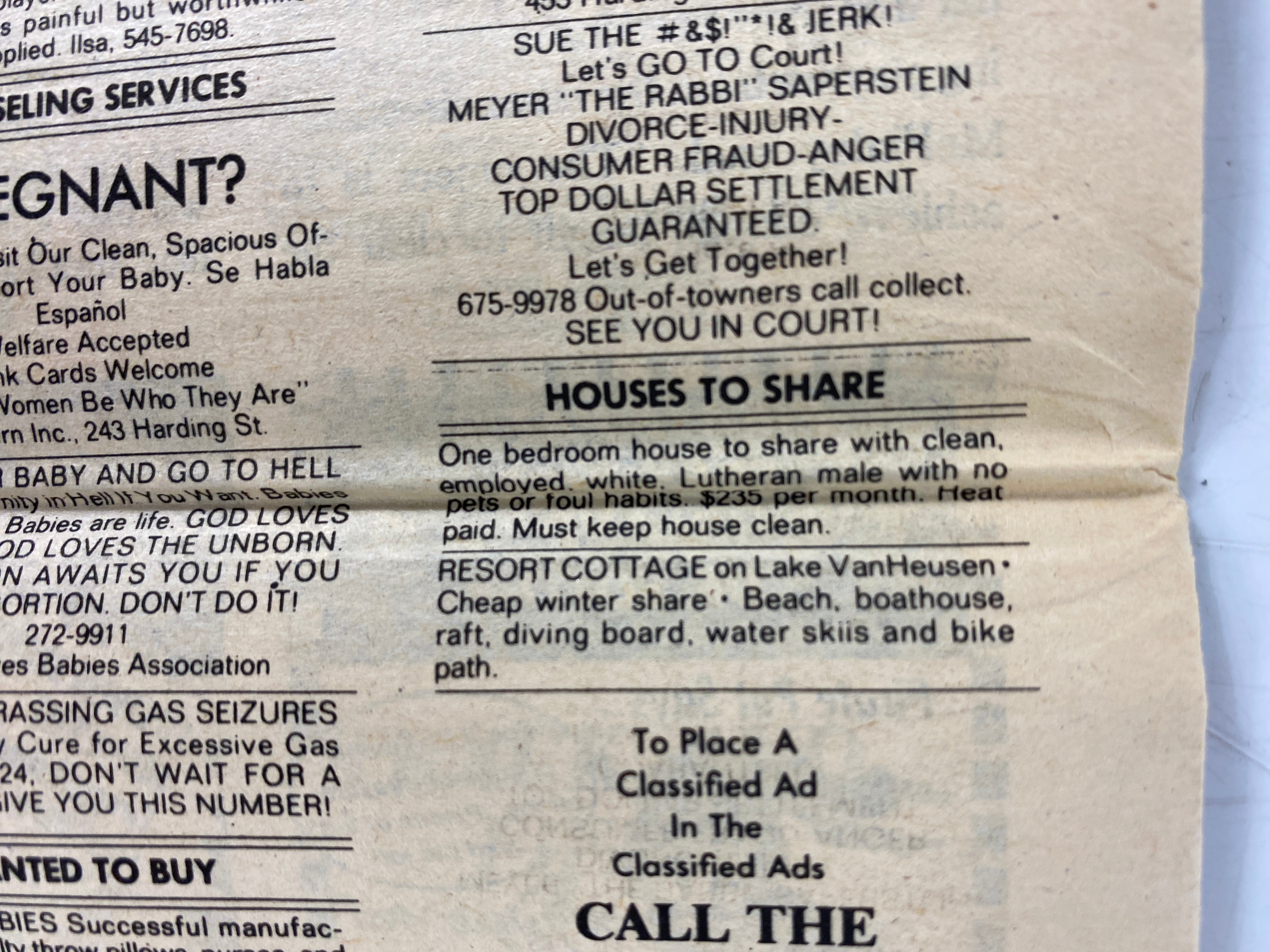 National Lampoon Sunday Newspaper Parody 1978