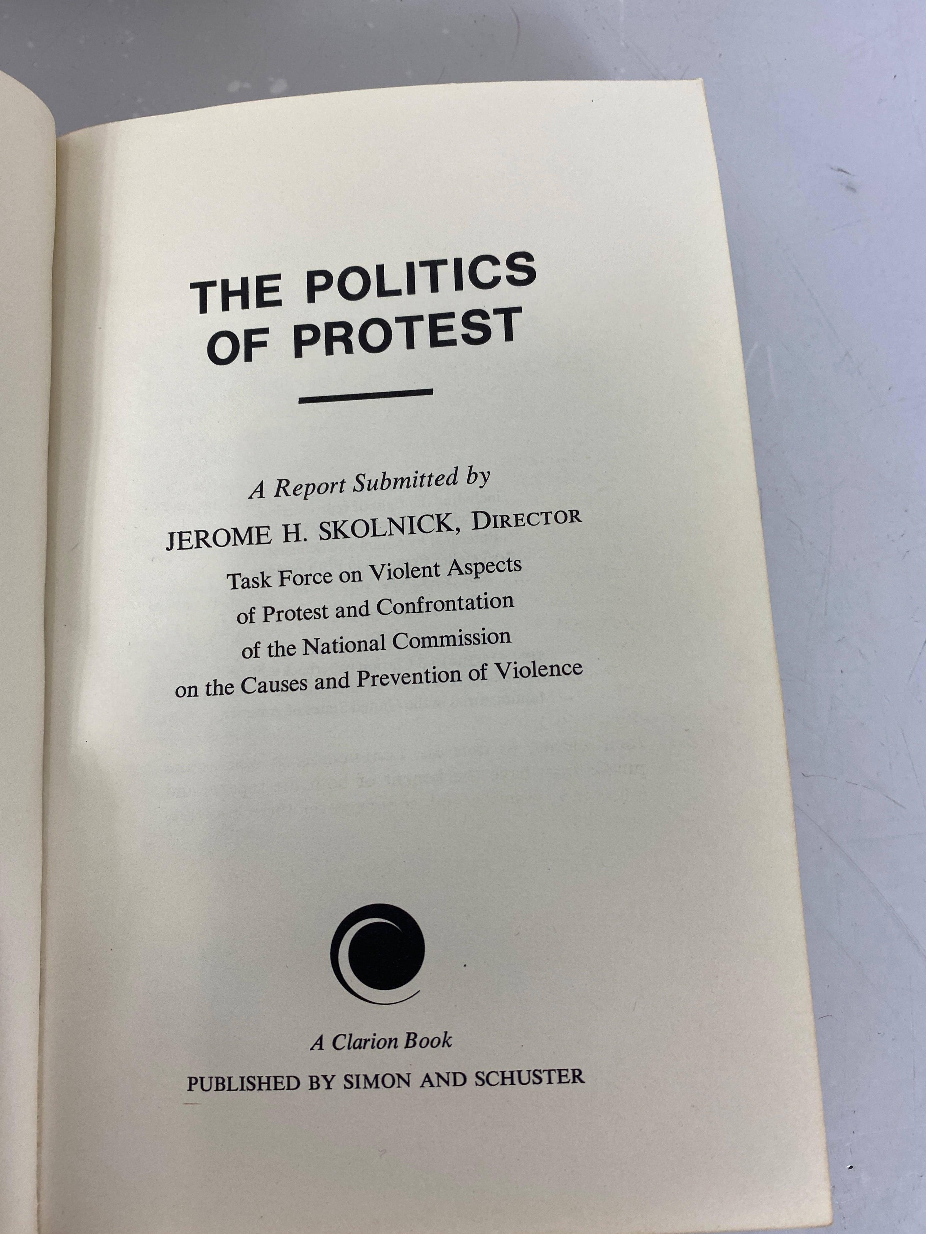 The Politics of Protest 1960s Report on Causes and Prevention of Violence SC