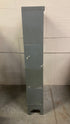 General Fireproofing Grey Barrister Glass Front Cabinet w/ Metal Base (4 Stack)