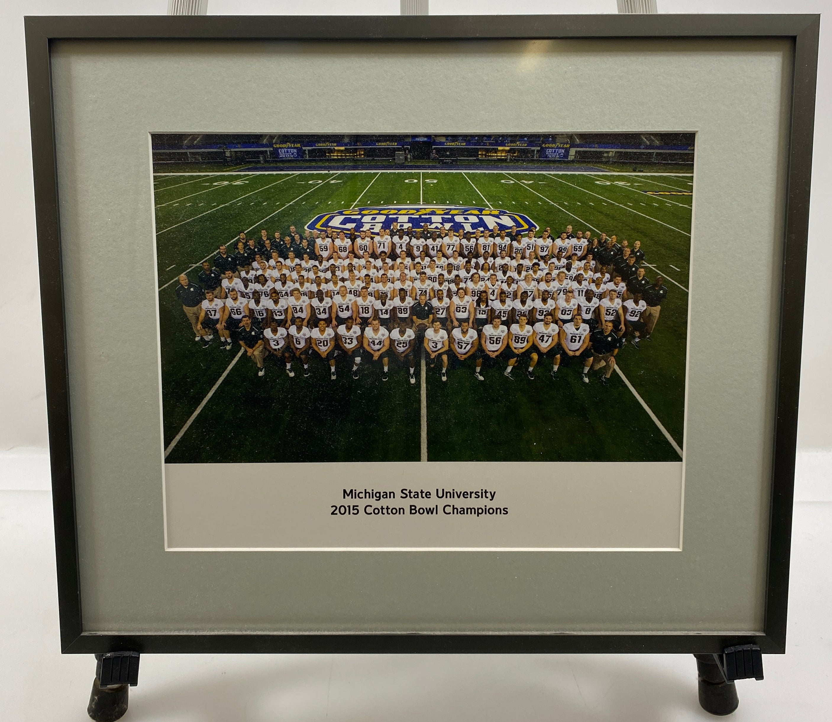 Michigan State University 2015 Cotton Bowl Champions Framed Team Photo
