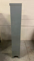 General Fireproofing Grey Barrister Glass Front Cabinet w/ Metal Base (4 Stack)