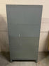 General Fireproofing Grey Barrister Glass Front Cabinet w/ Metal Base (4 Stack)