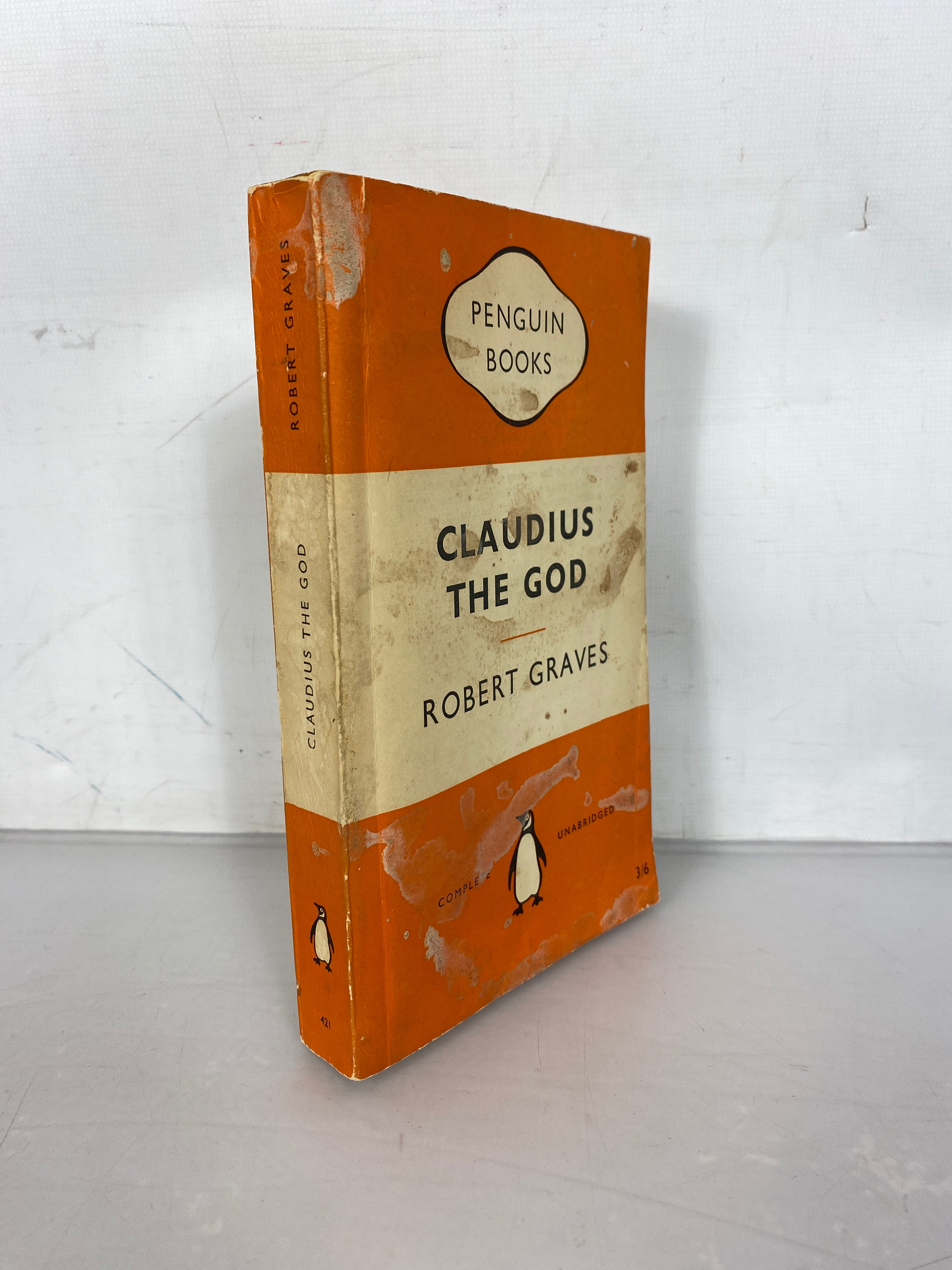Claudius the God by Robert Graves Penguin Books 1956 SC