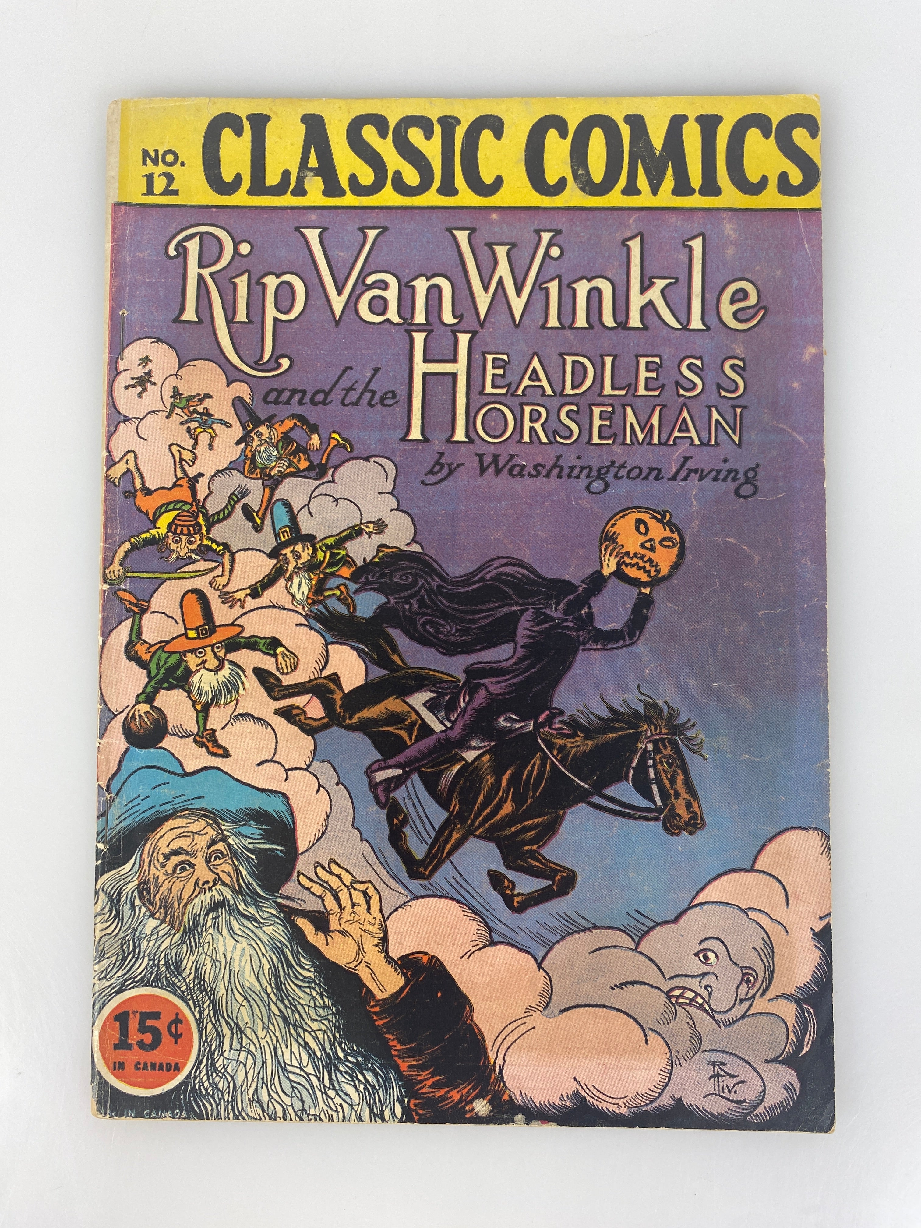 Classics Illustrated Rip Van Winkle Headless Horseman No. 12 HRN22