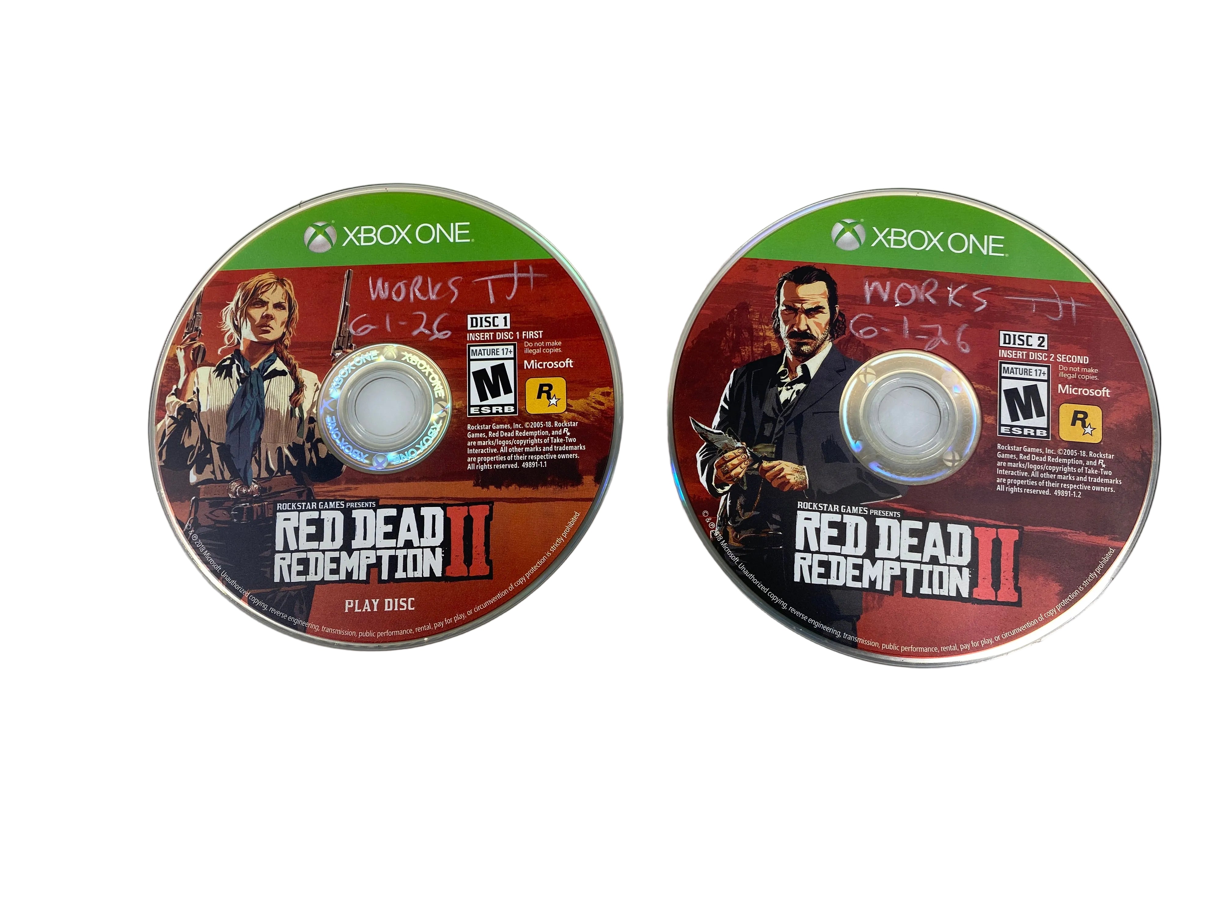 Red Dead Redemption 2 Xbox One
