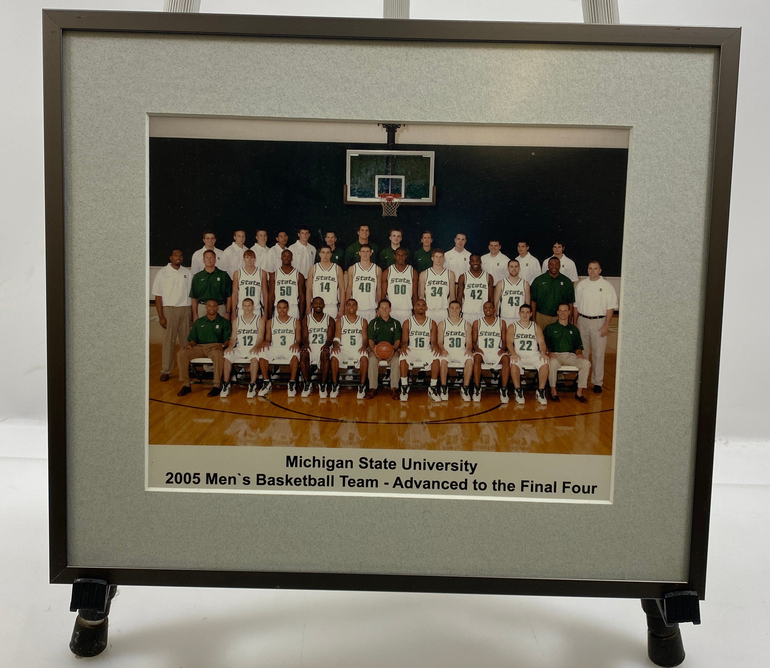 Michigan State University 2005 Men's Basketball Final Four Framed Team Photo