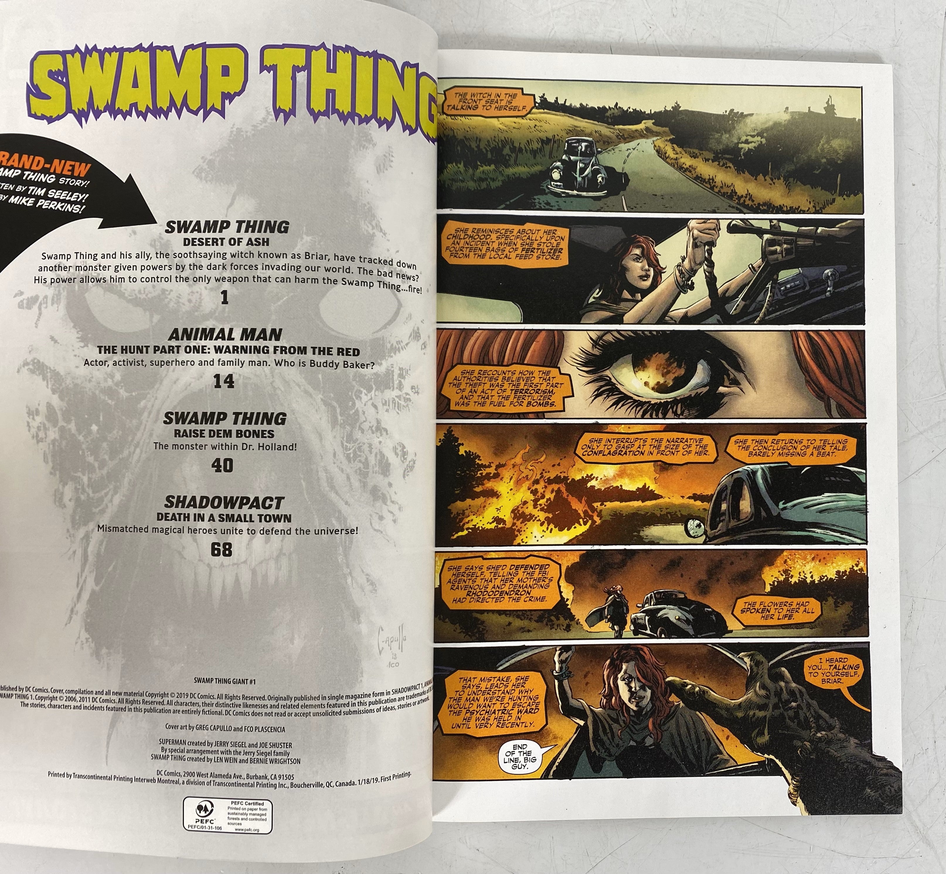 Swamp Thing 100 Page Giant #1-7 (2019)