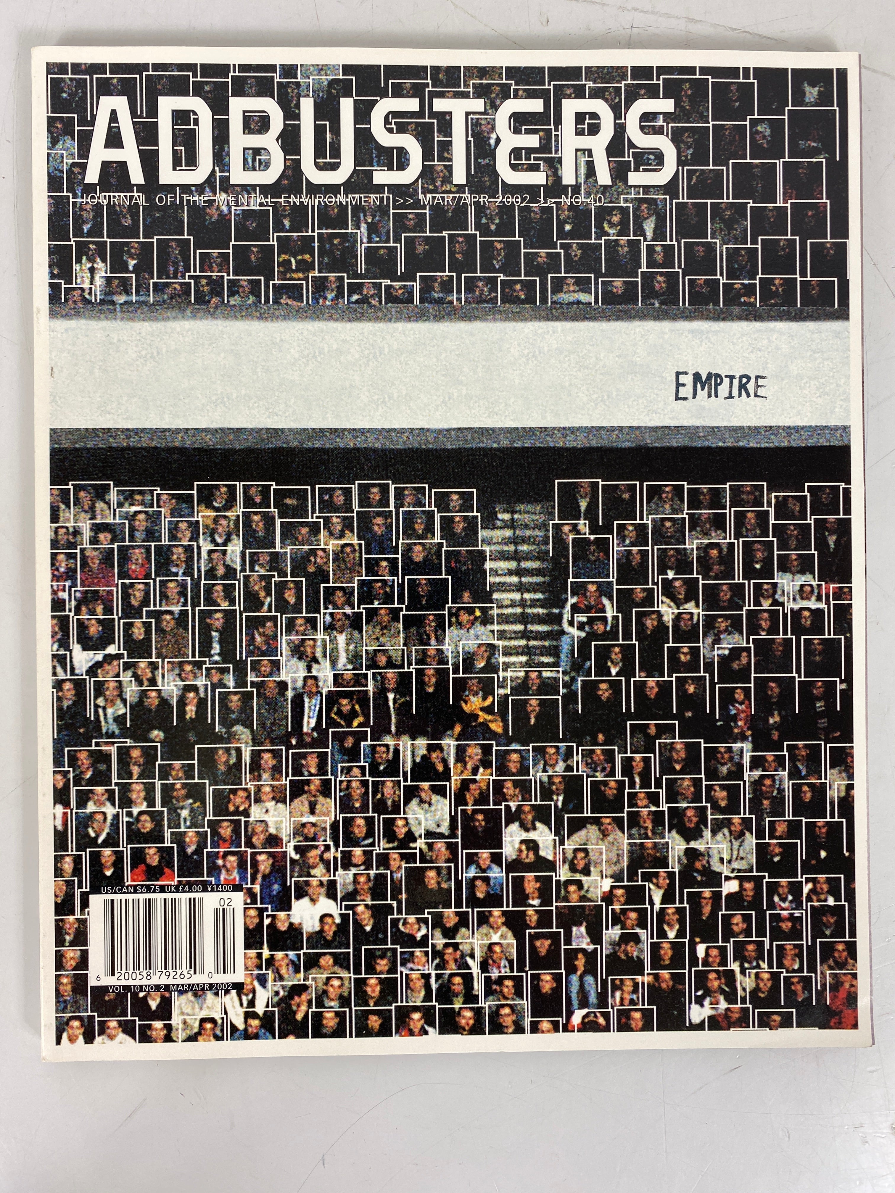 Adbusters Journal of the Mental Environment Mar/Apr 2002