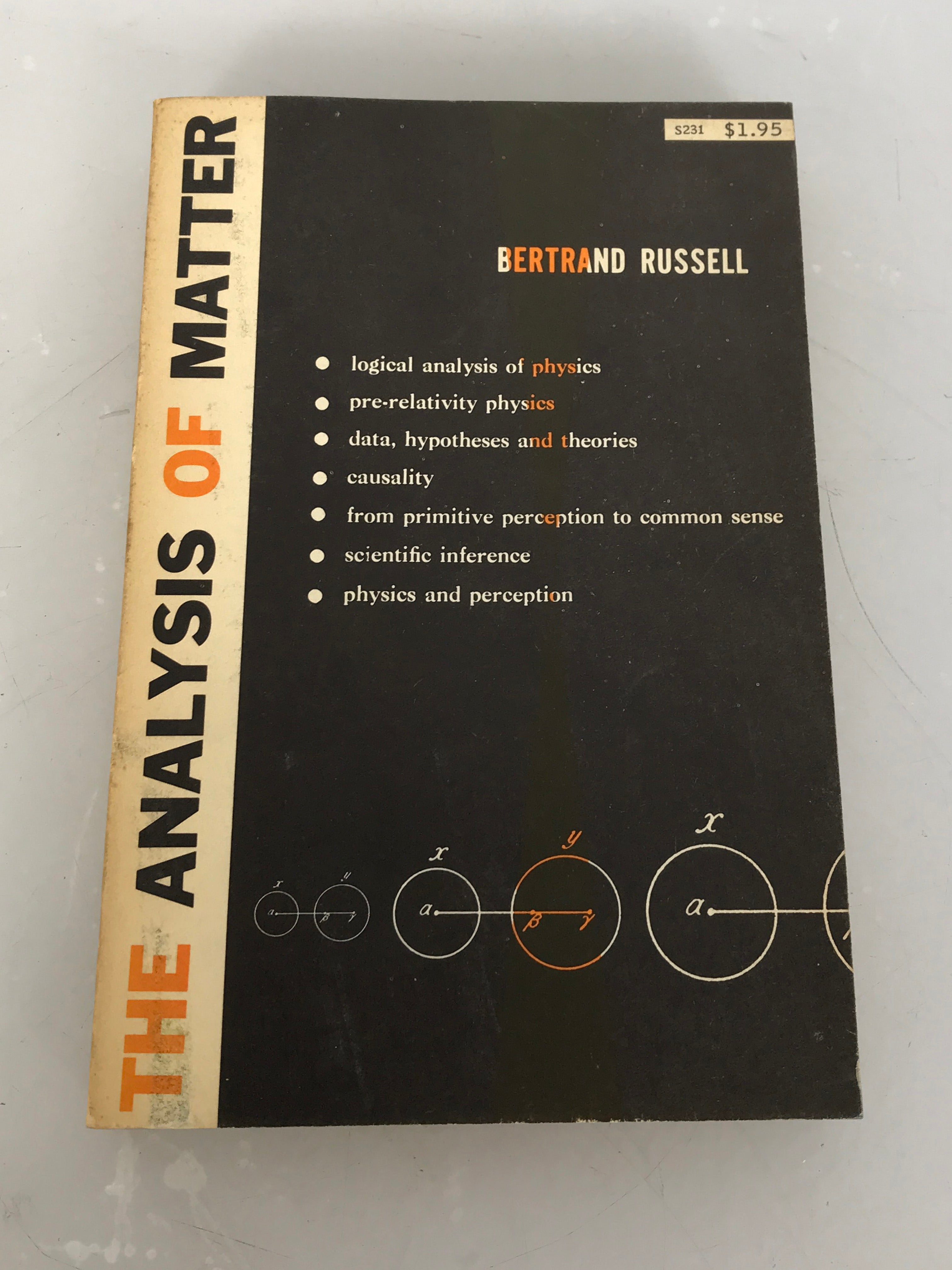 The Analysis of Matter by Bertrand Russell 1954 SC