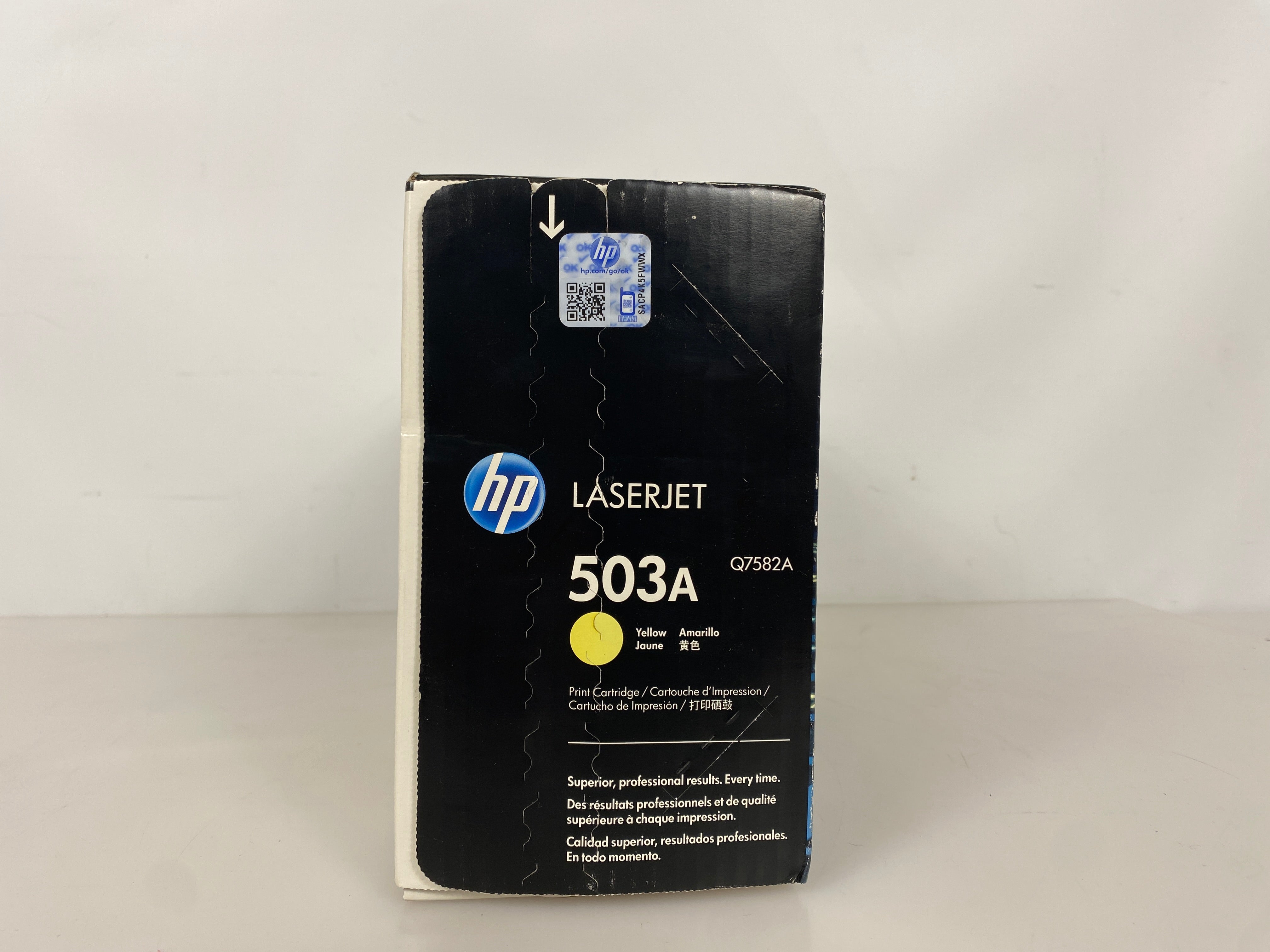 HP 503A Q7582A Yellow Toner Cartridge #2