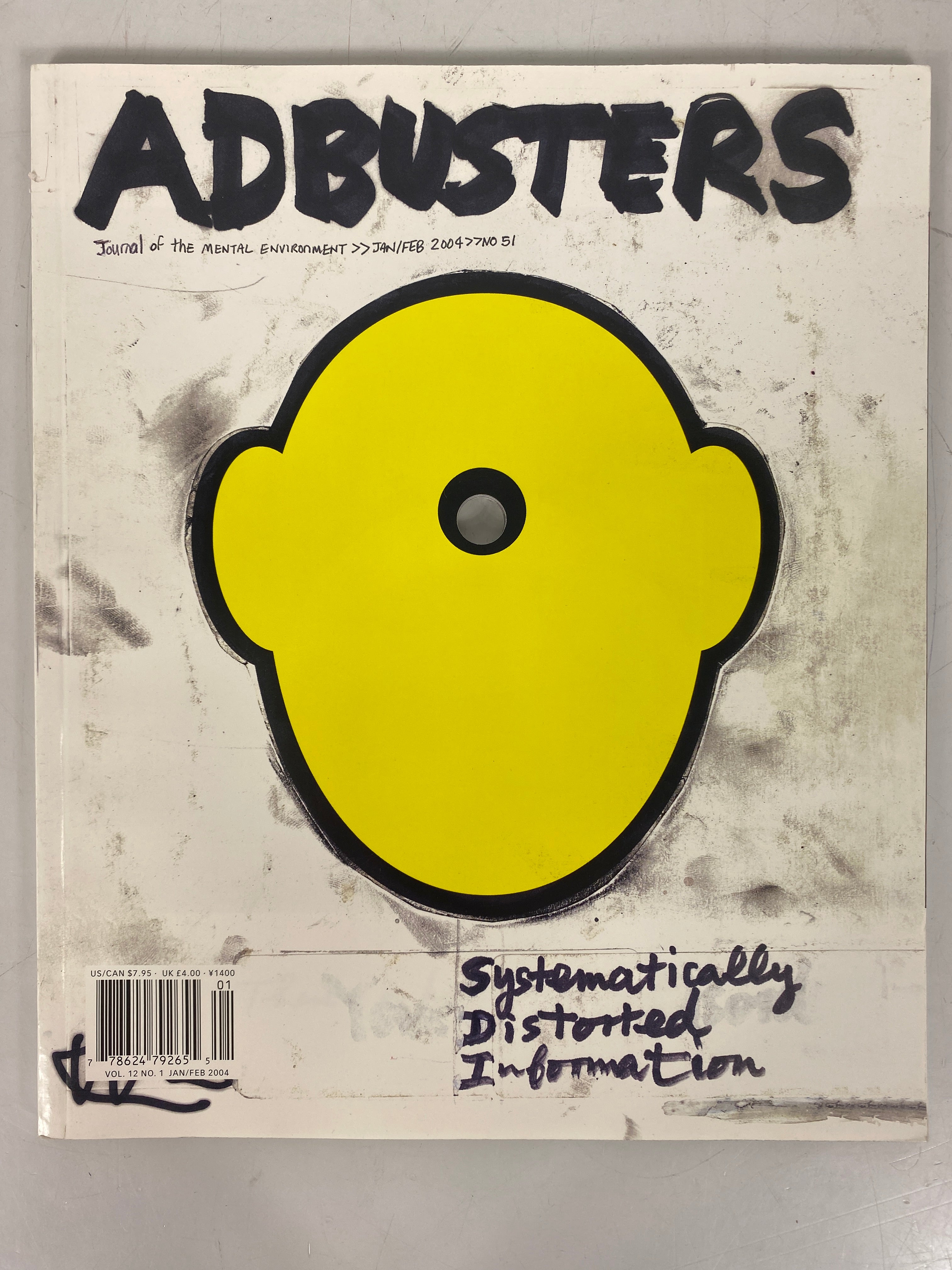 Adbusters Journal of the Mental Environment Jan/Feb 2004