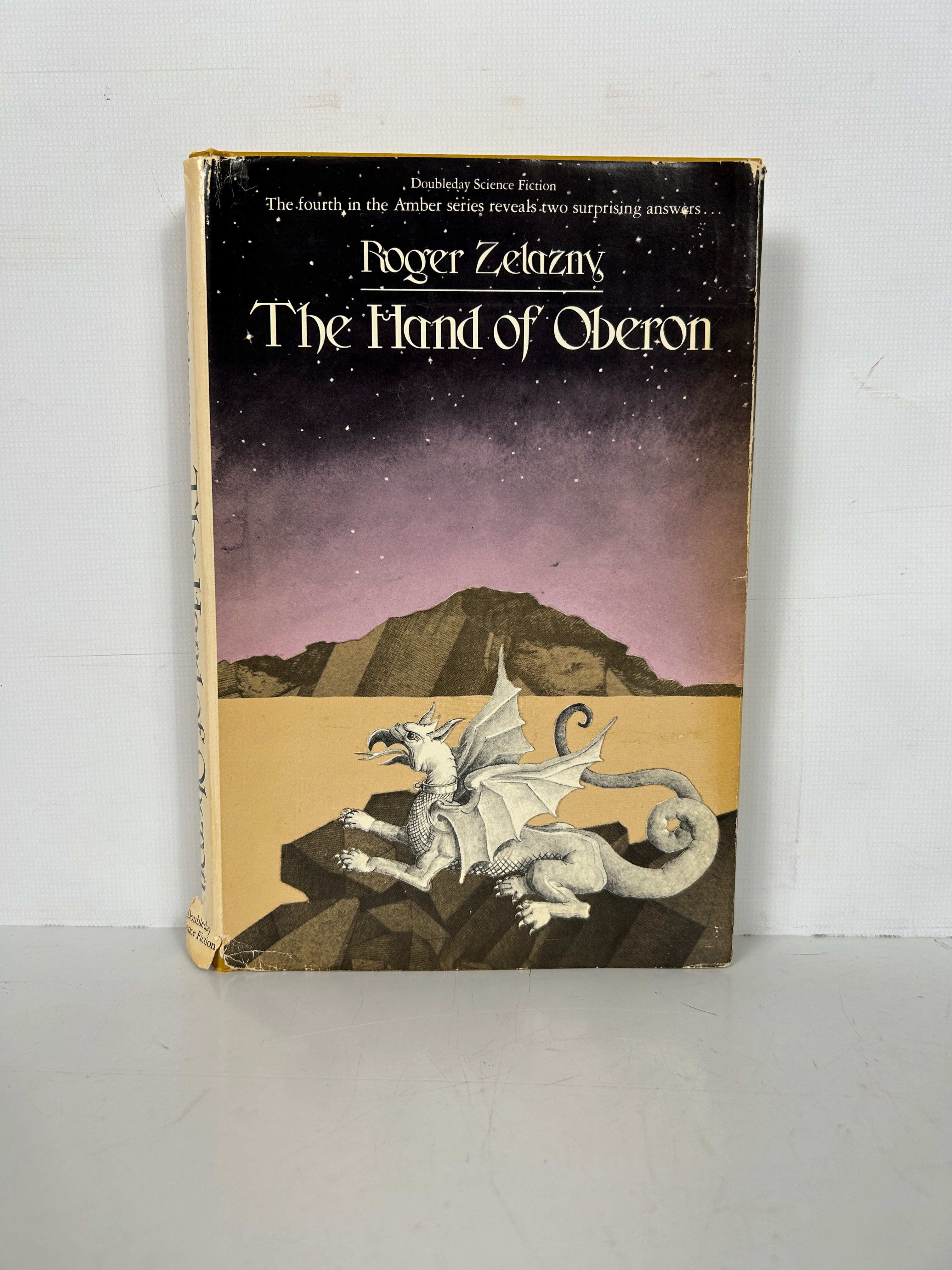 The Hand of Oberon by Roger Zelazny 1976 Doubleday 1st Edition HCDJ