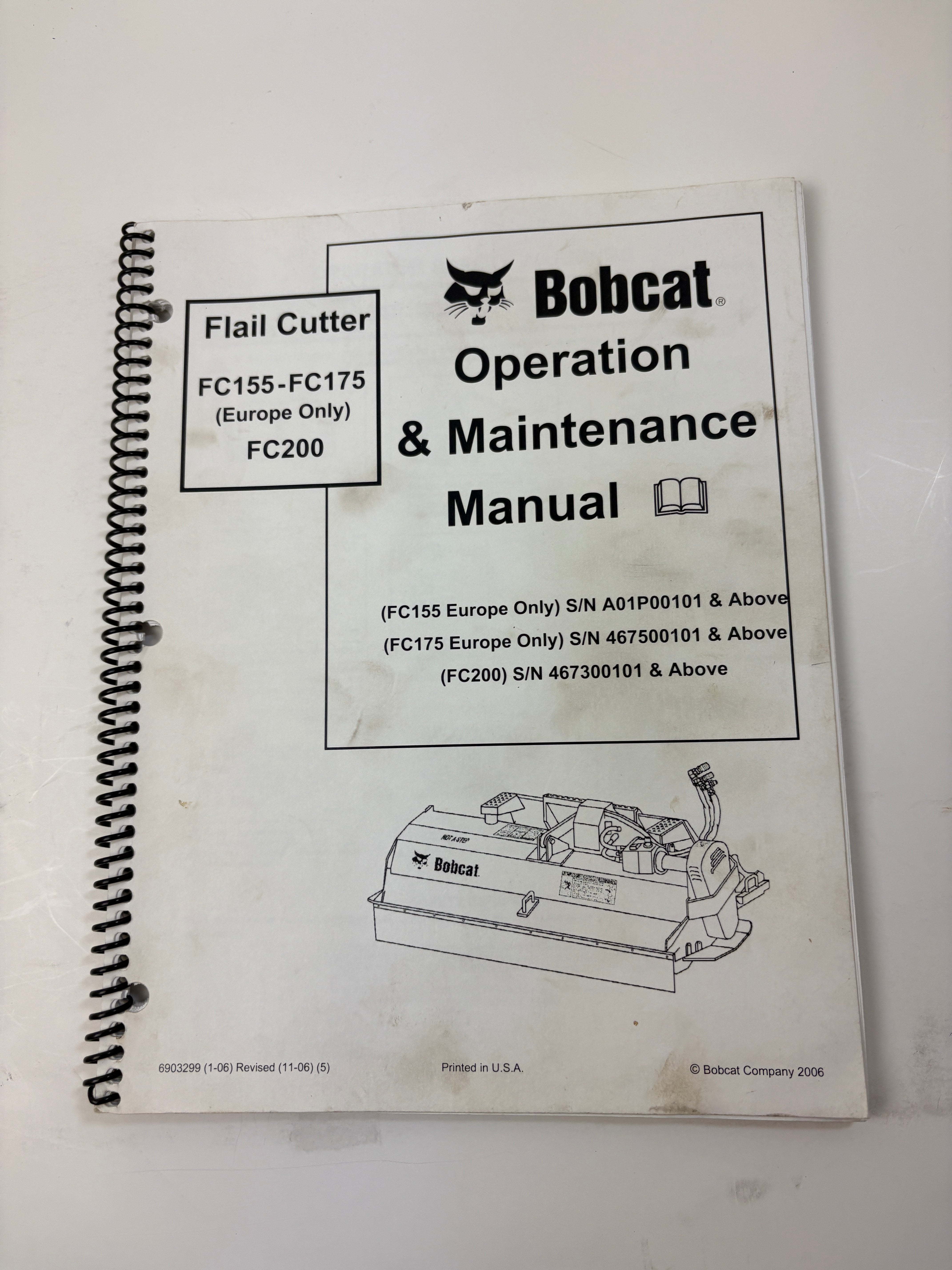 Bocat Flail Cutter FC200 Operator's Manual 2006