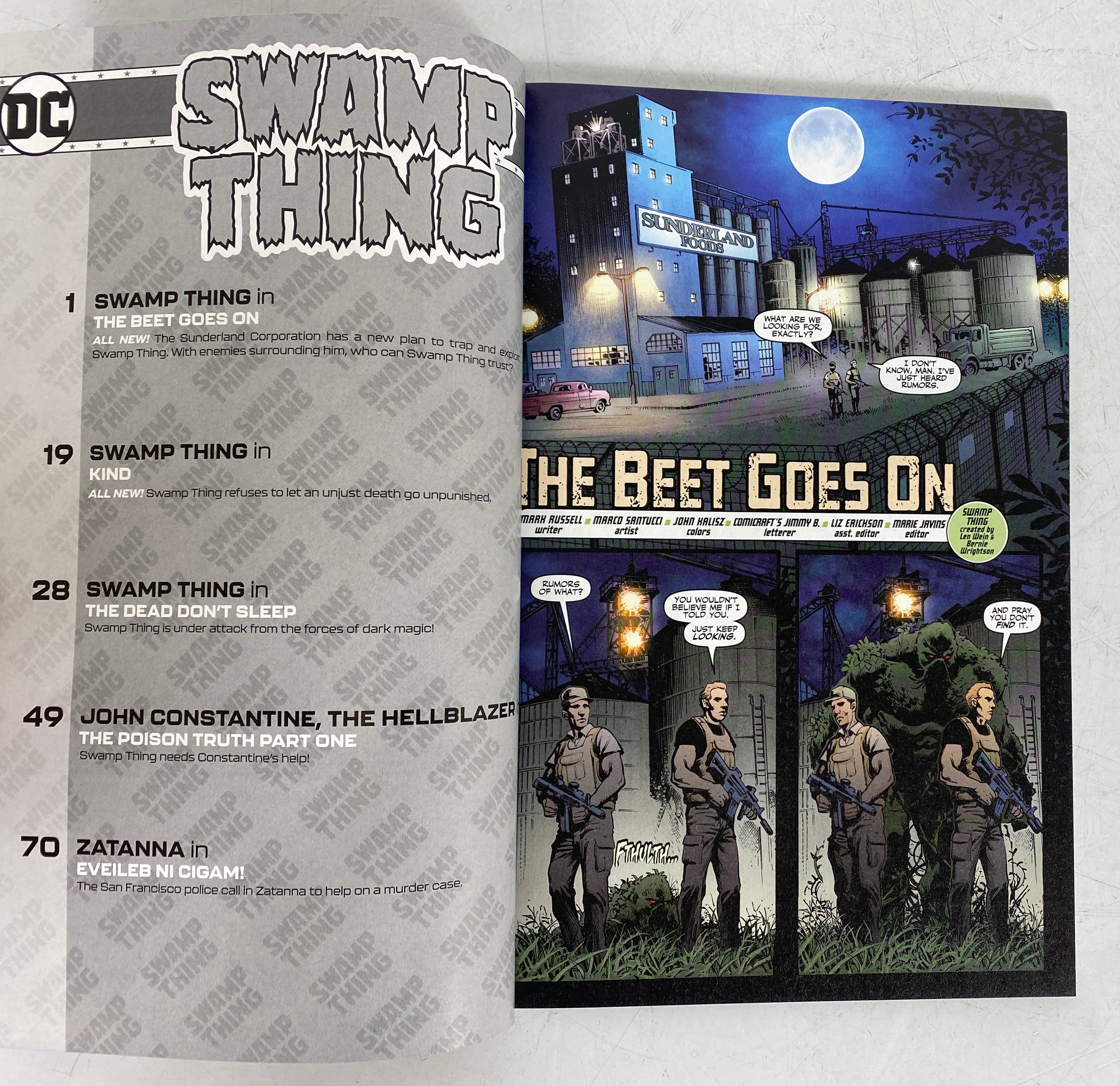 Lot of 2 Variant Sets Swamp Thing 100 Page Giant #1-3 (2019)