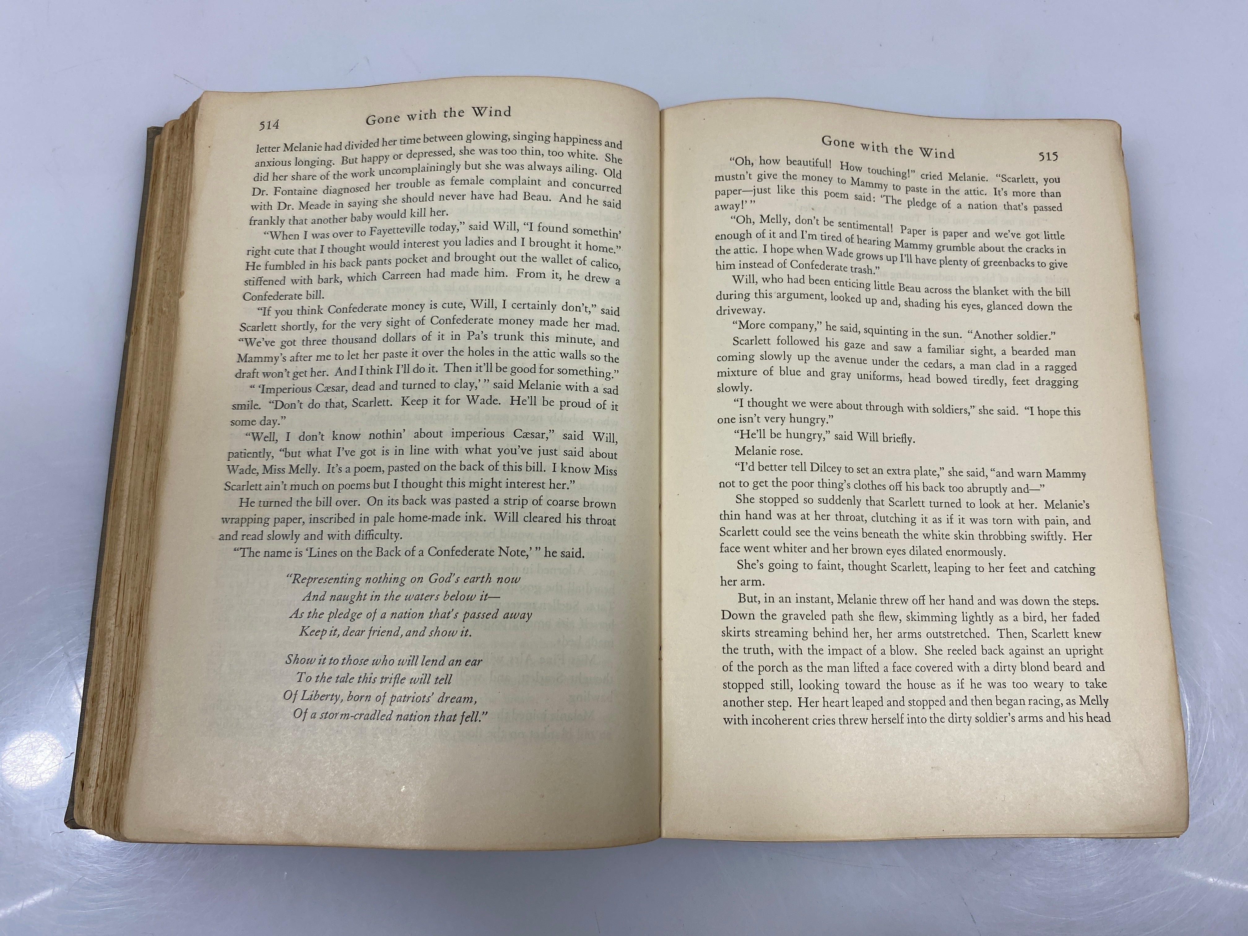 Gone with the Wind by Margaret Mitchell 1936 HC