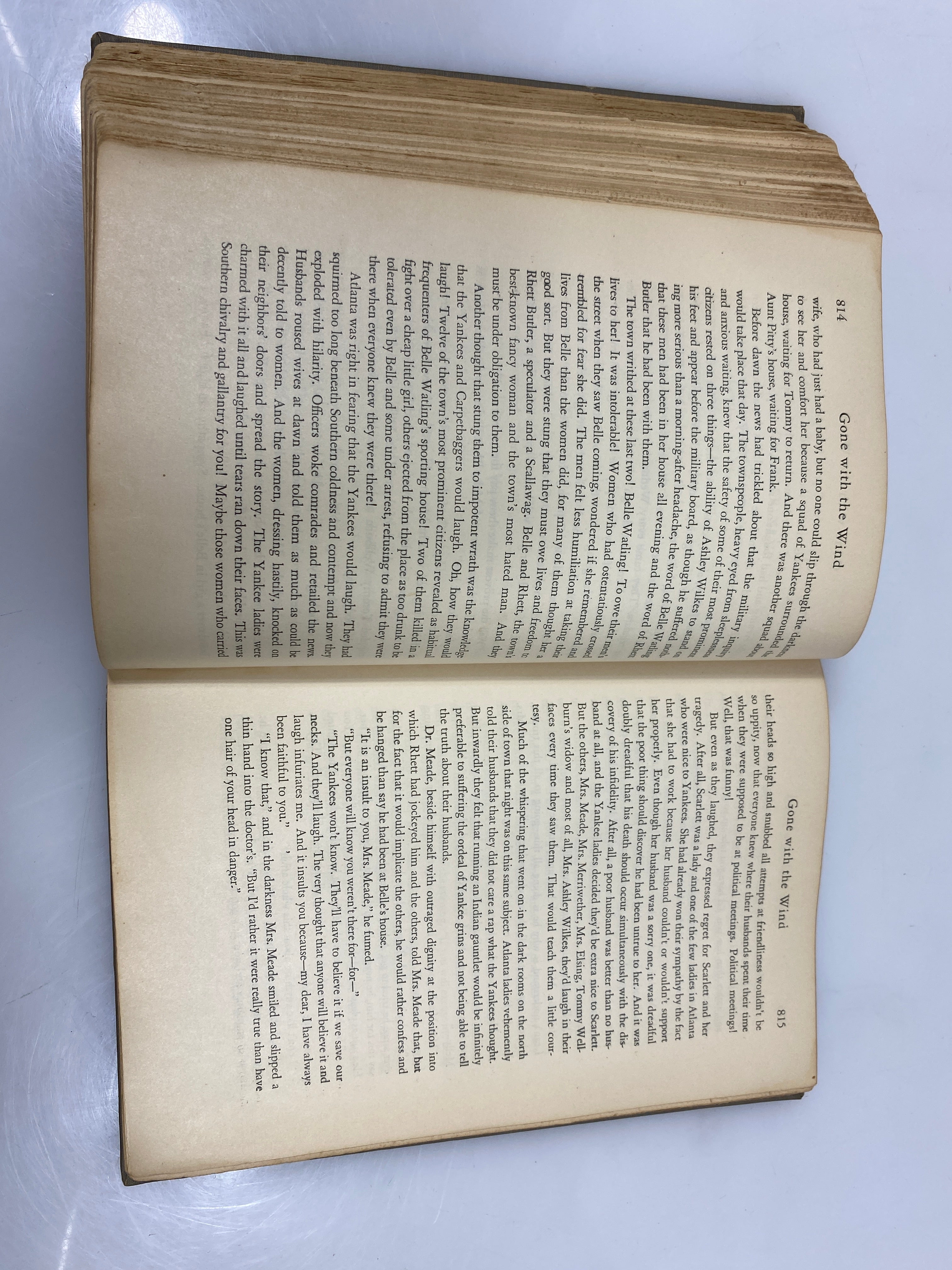 Gone with the Wind by Margaret Mitchell 1936 HC