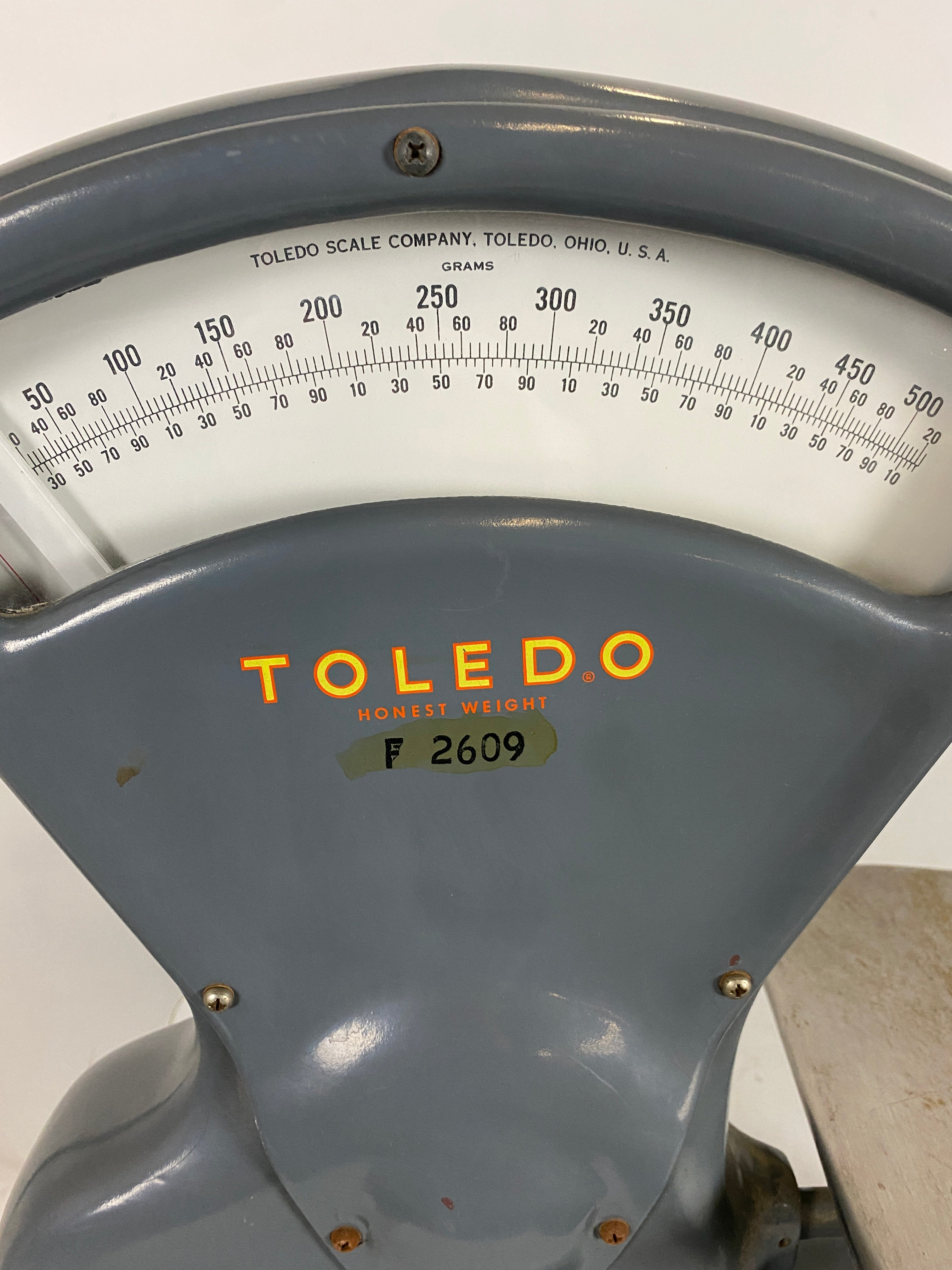 Toledo Scale Company Balance Scale F2609 Model# 4636