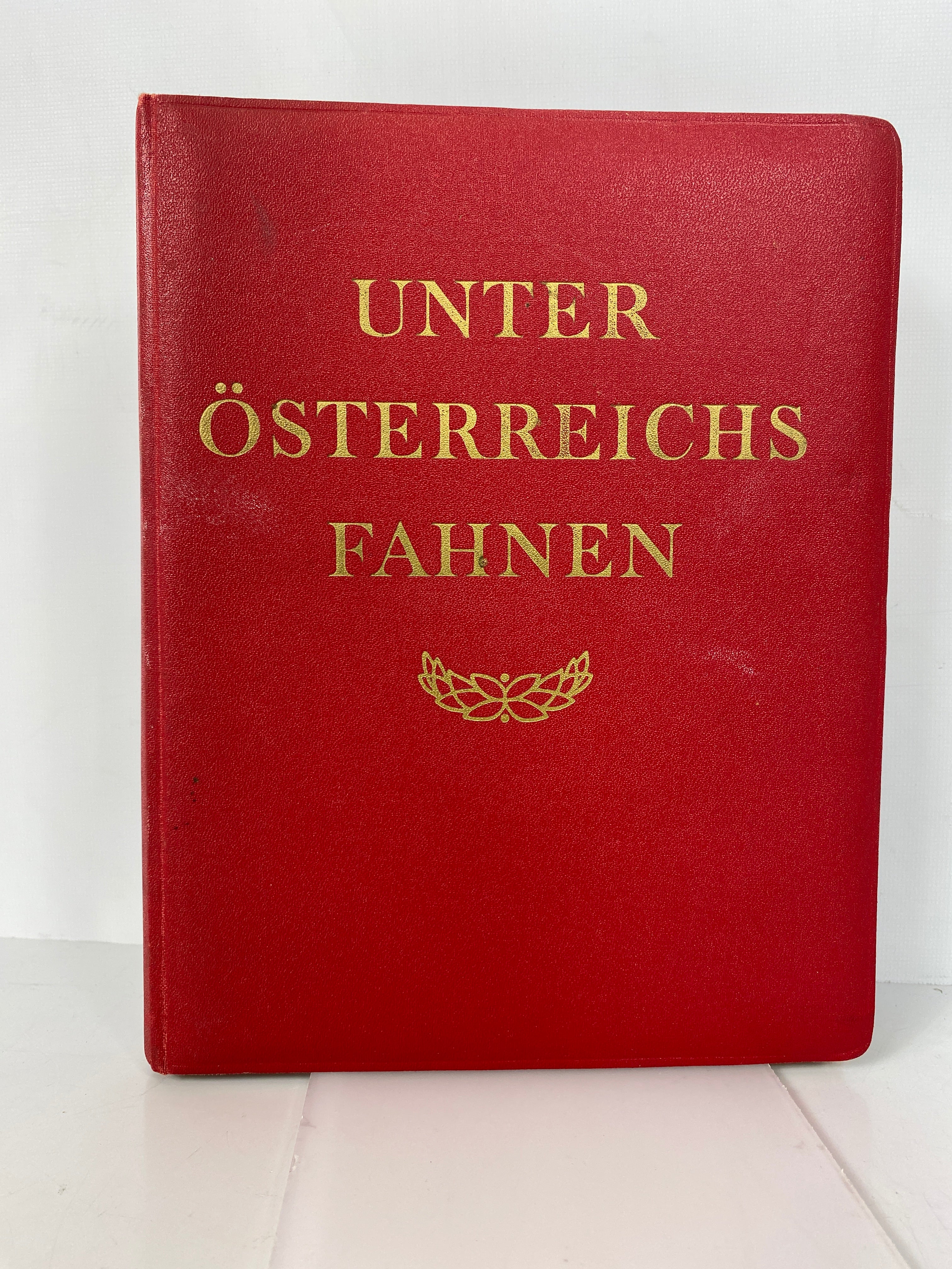 Unter Osterreichs Fahnen (Under Austria's Flags) H. Patera 1960 HC